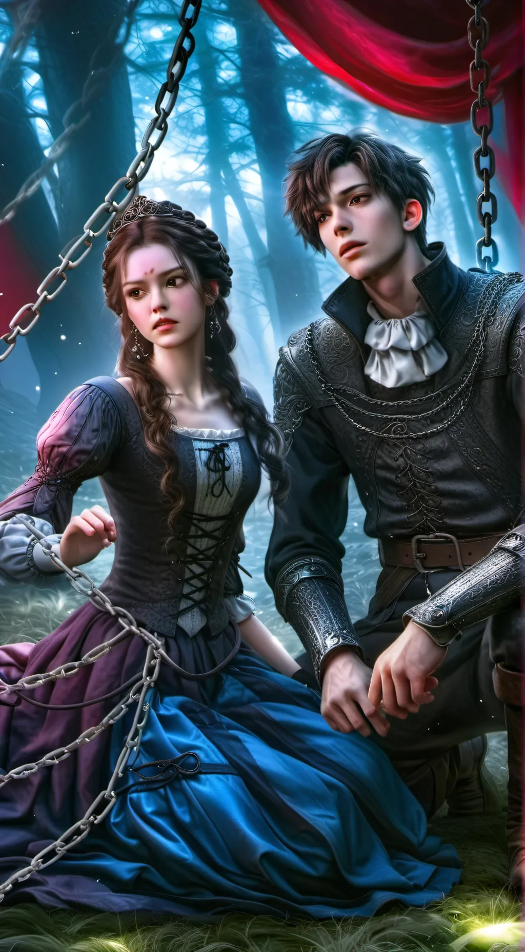 ai character: Thomas and Amelia background