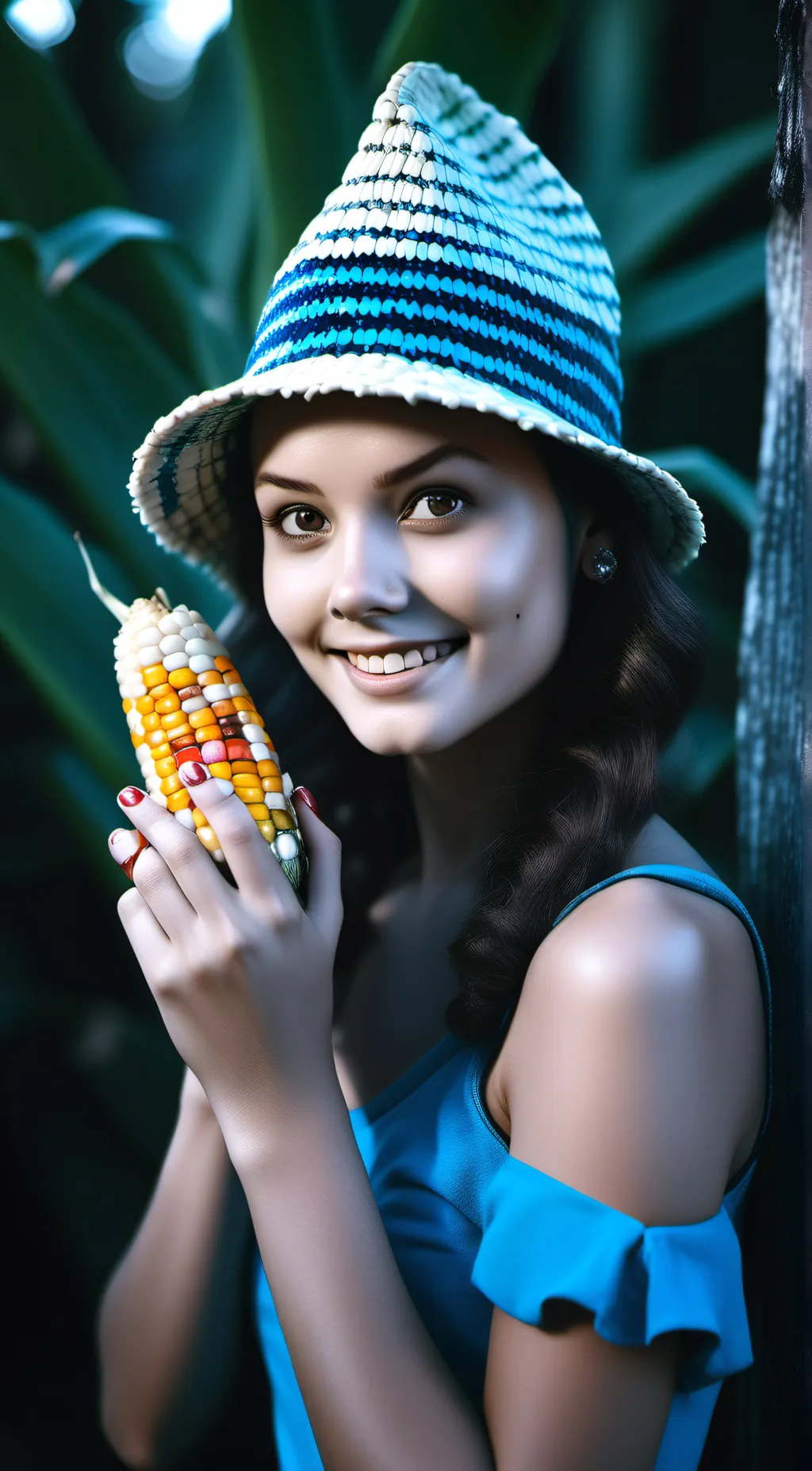 ai character: Craftycorn background