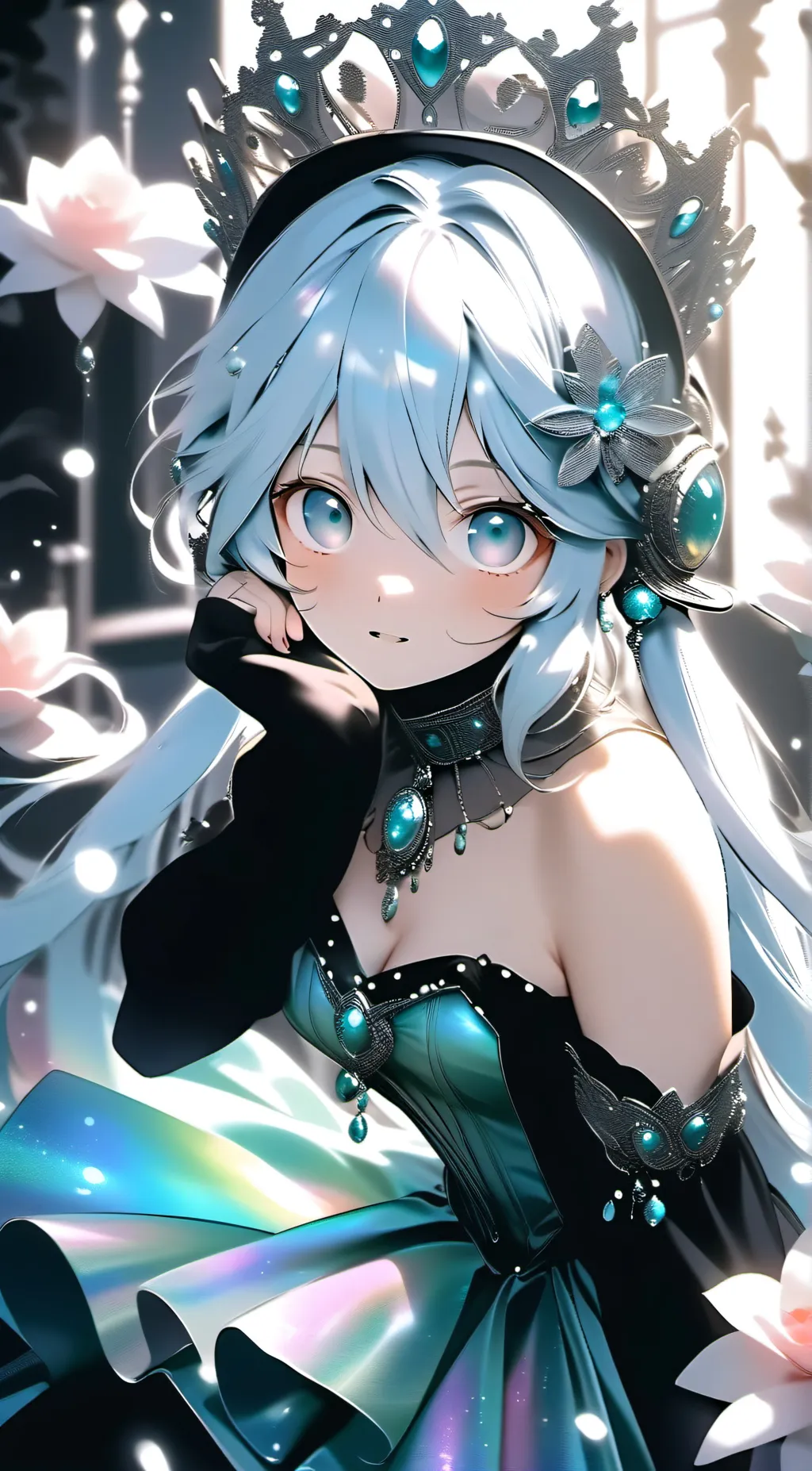 ai character: eevee background