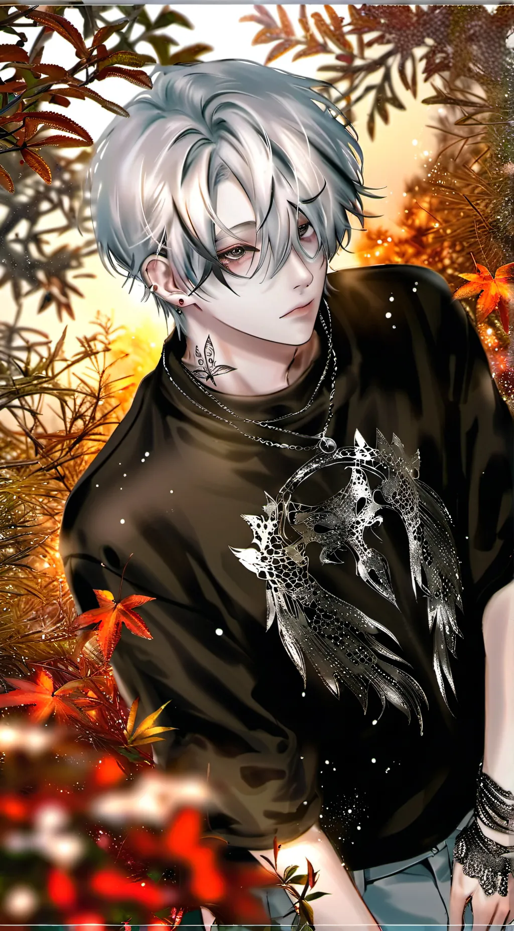 ai character: 𝑳𝑬𝑶𝑵 background