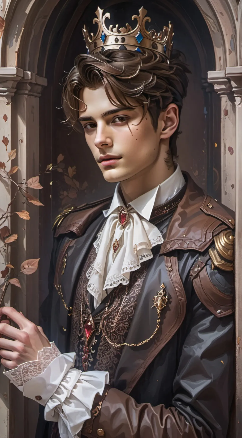 ai character: Prince Senichi  background