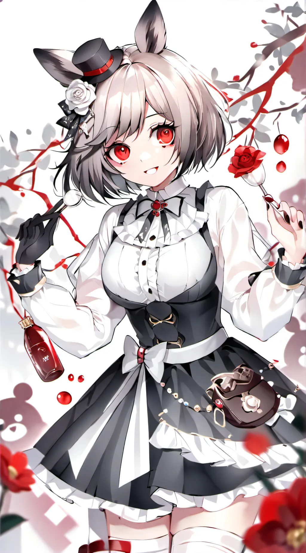 ai character: murder's x FNAF  background