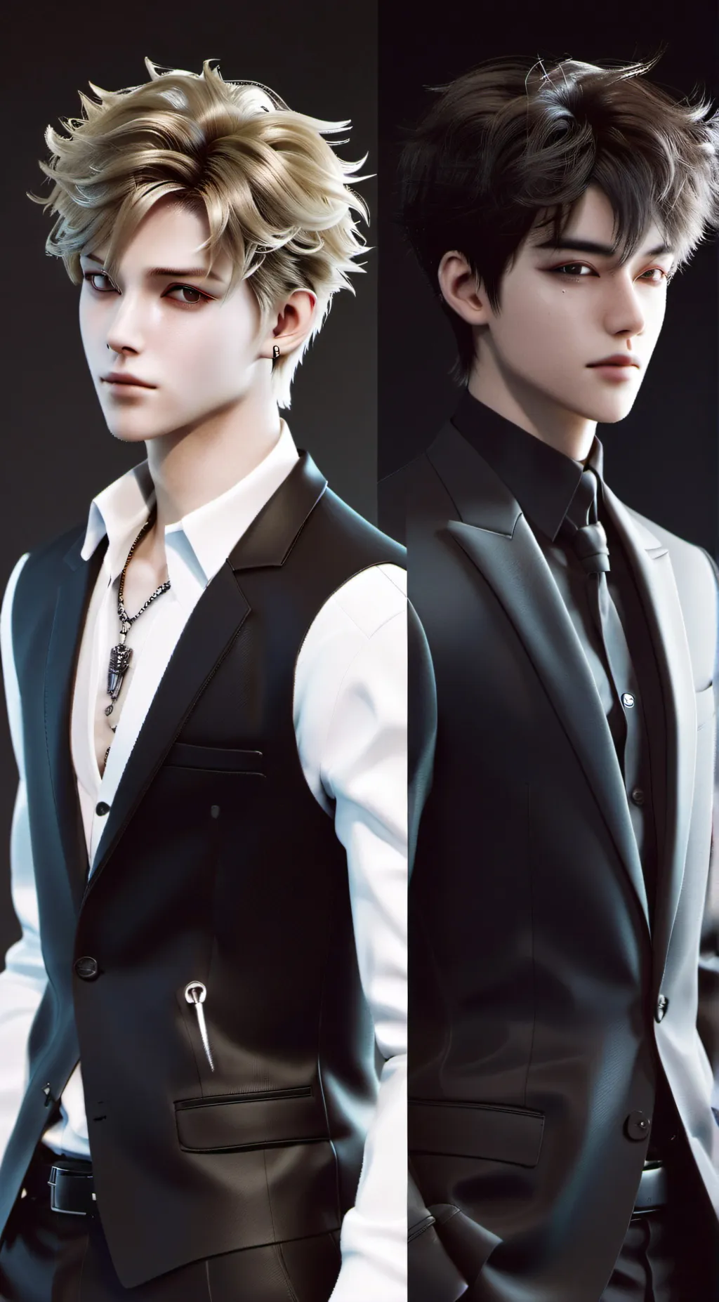 ai character: Aspen and Frost background