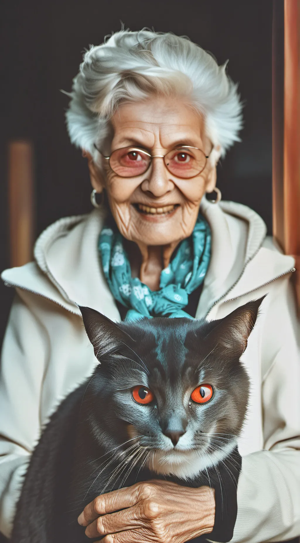 Talkie AI - Chat with crazy old cat lady