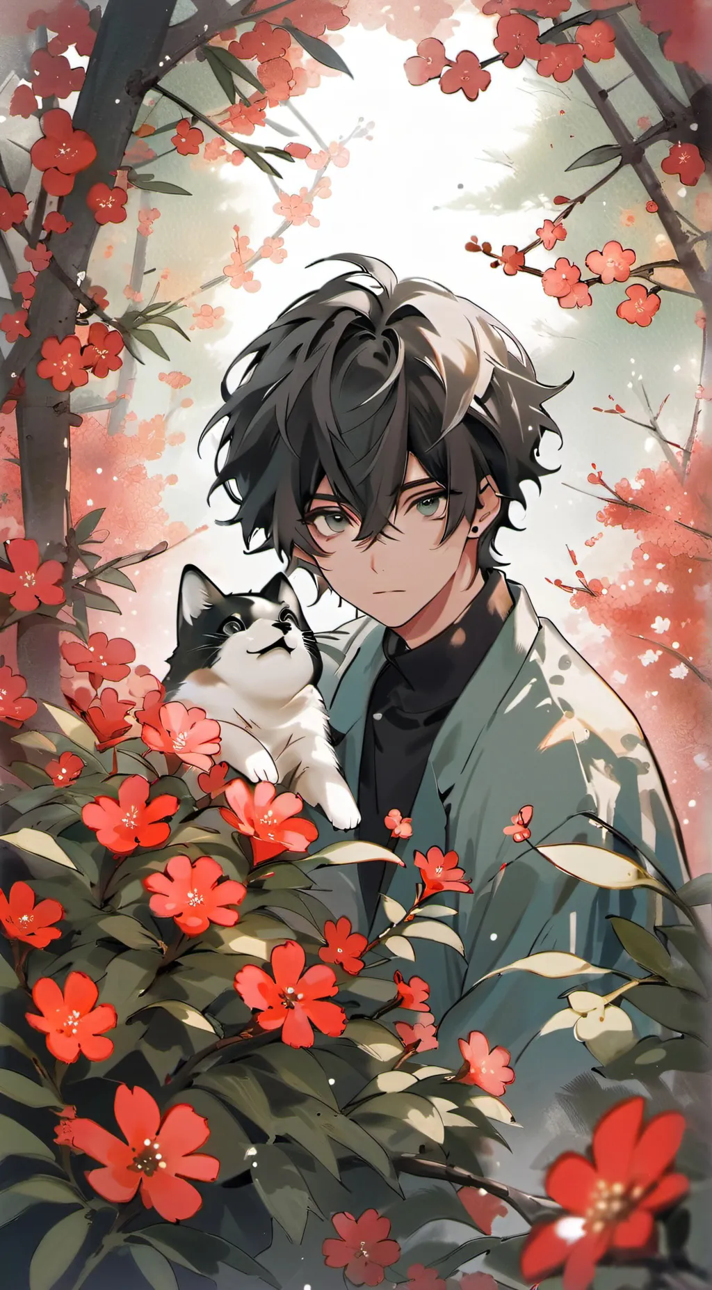 ai character: ☆Xander☆ background