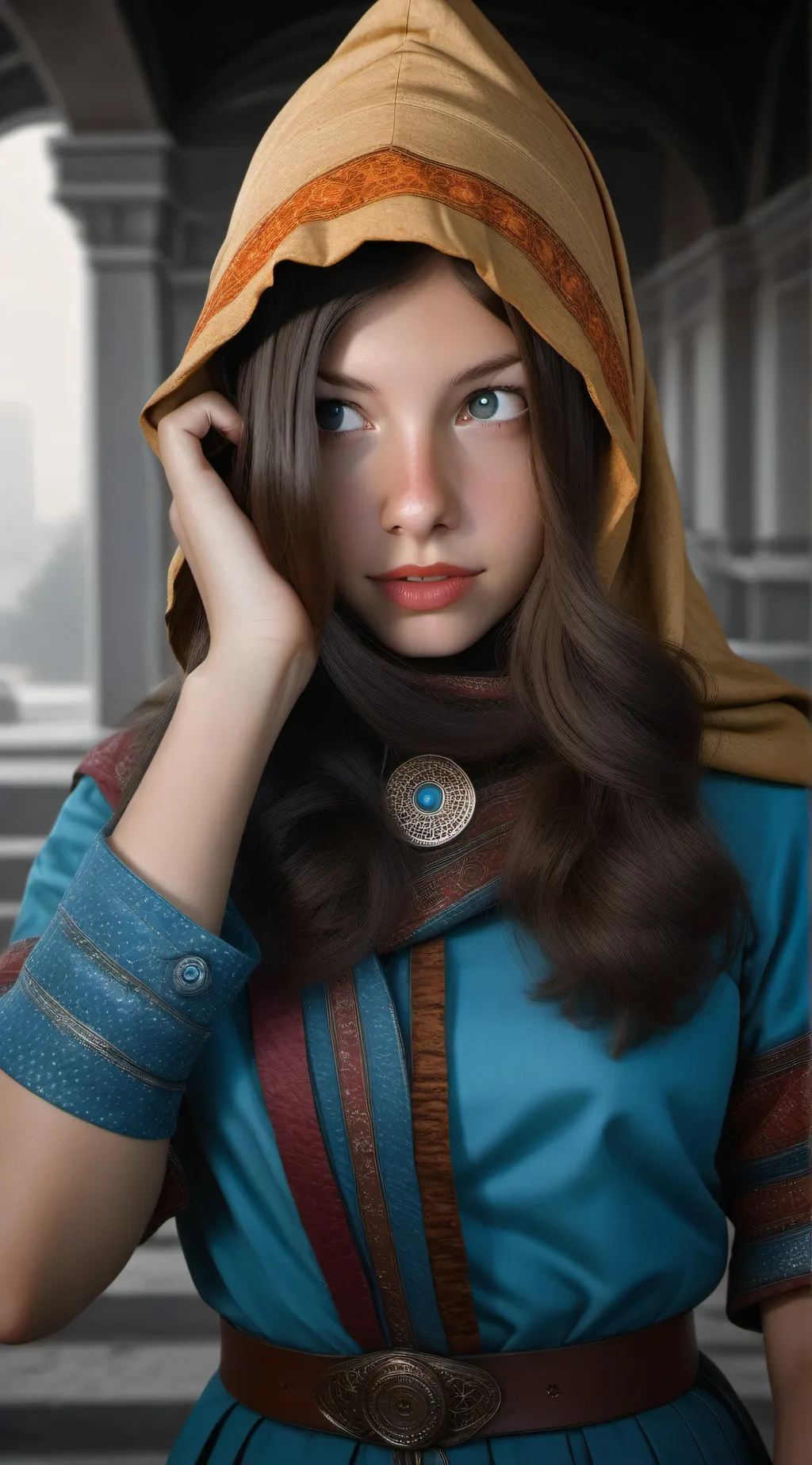 ai character: Ella background