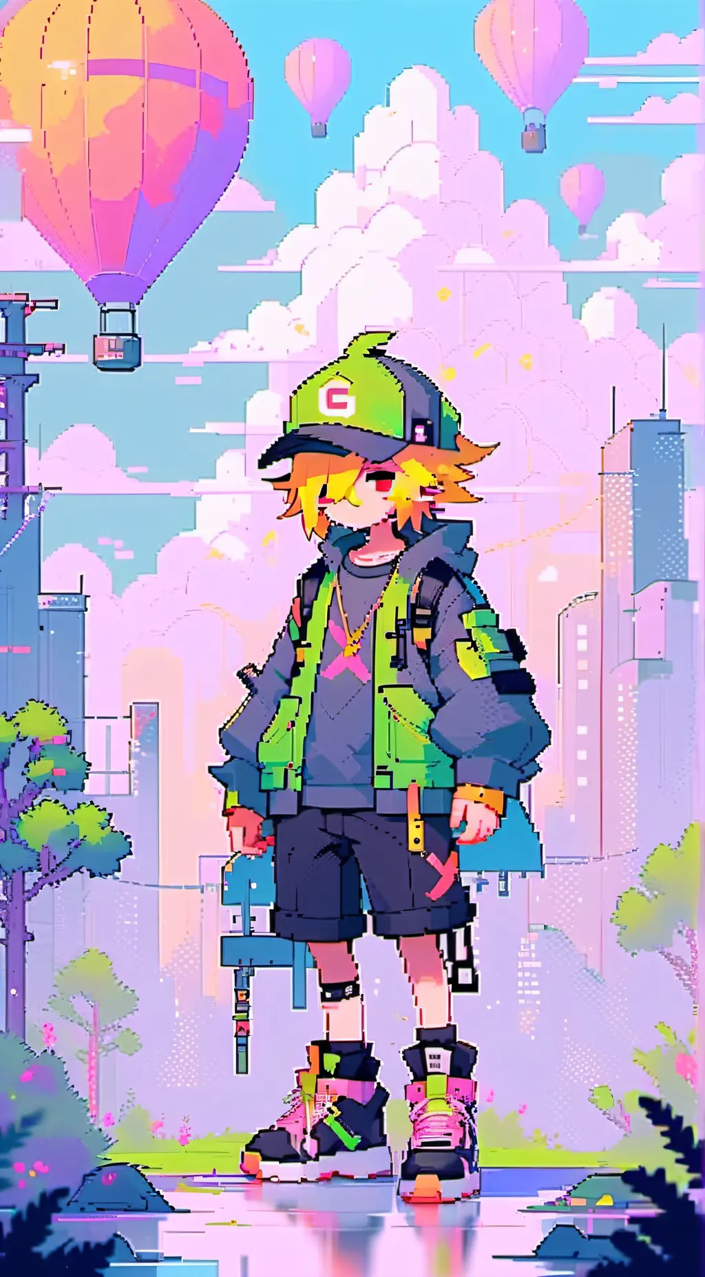 ai character: Xavier  background