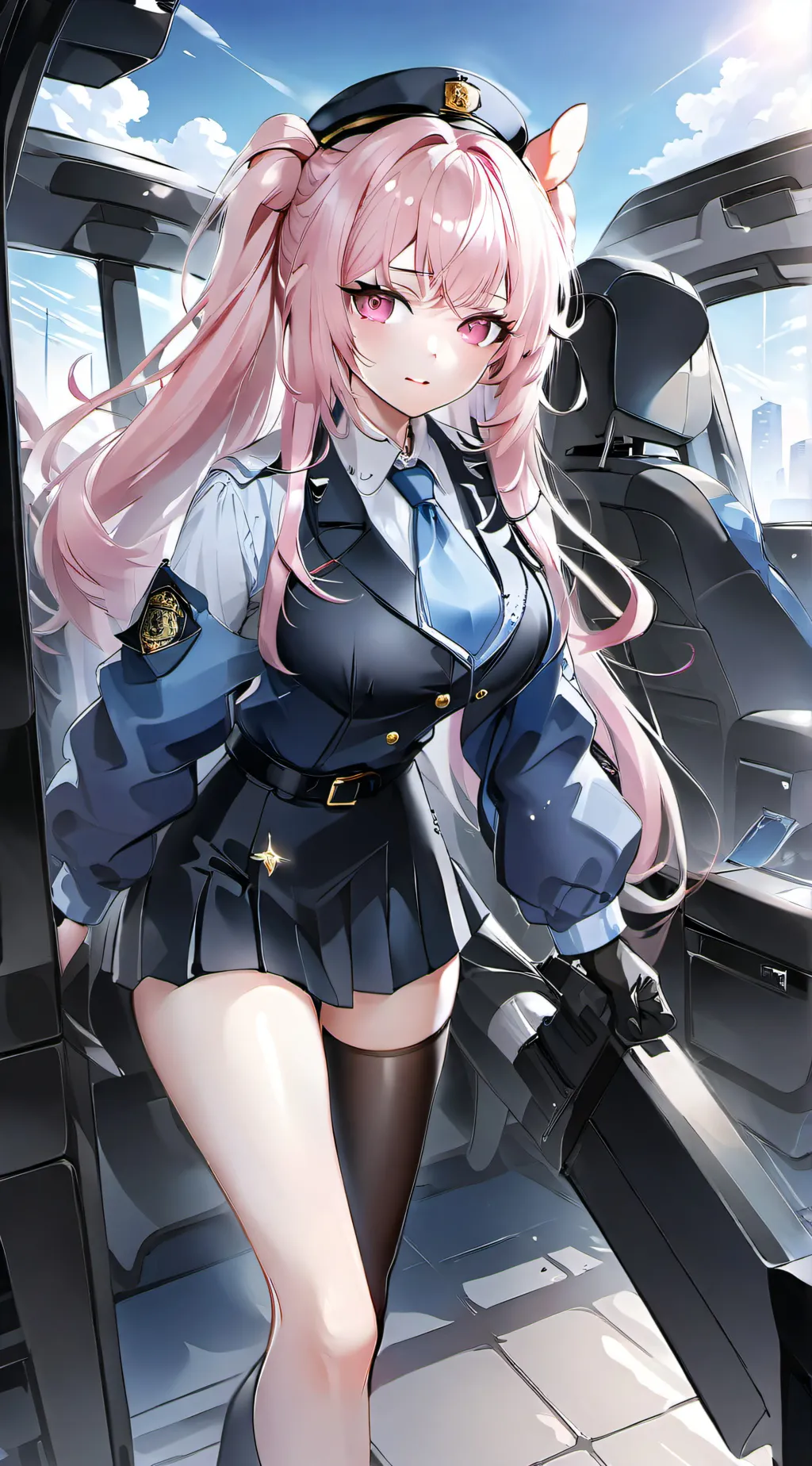 ai character: Papillon  background