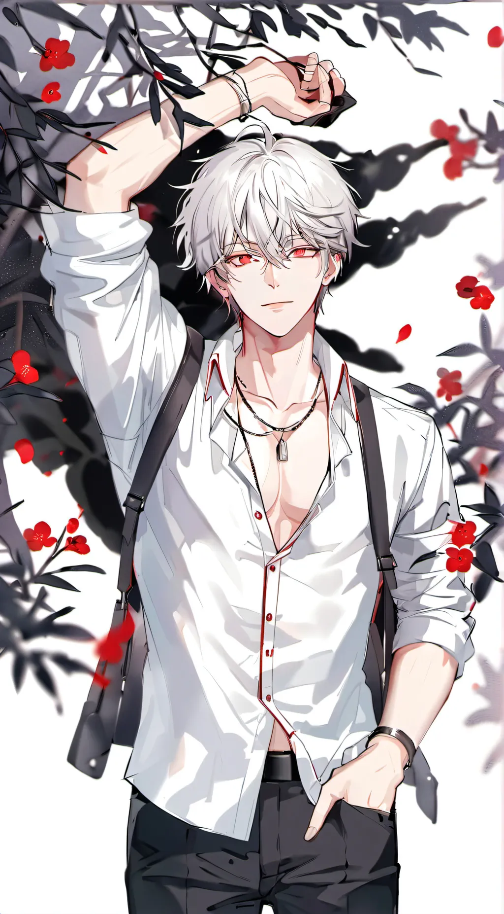 ai character: Leo background