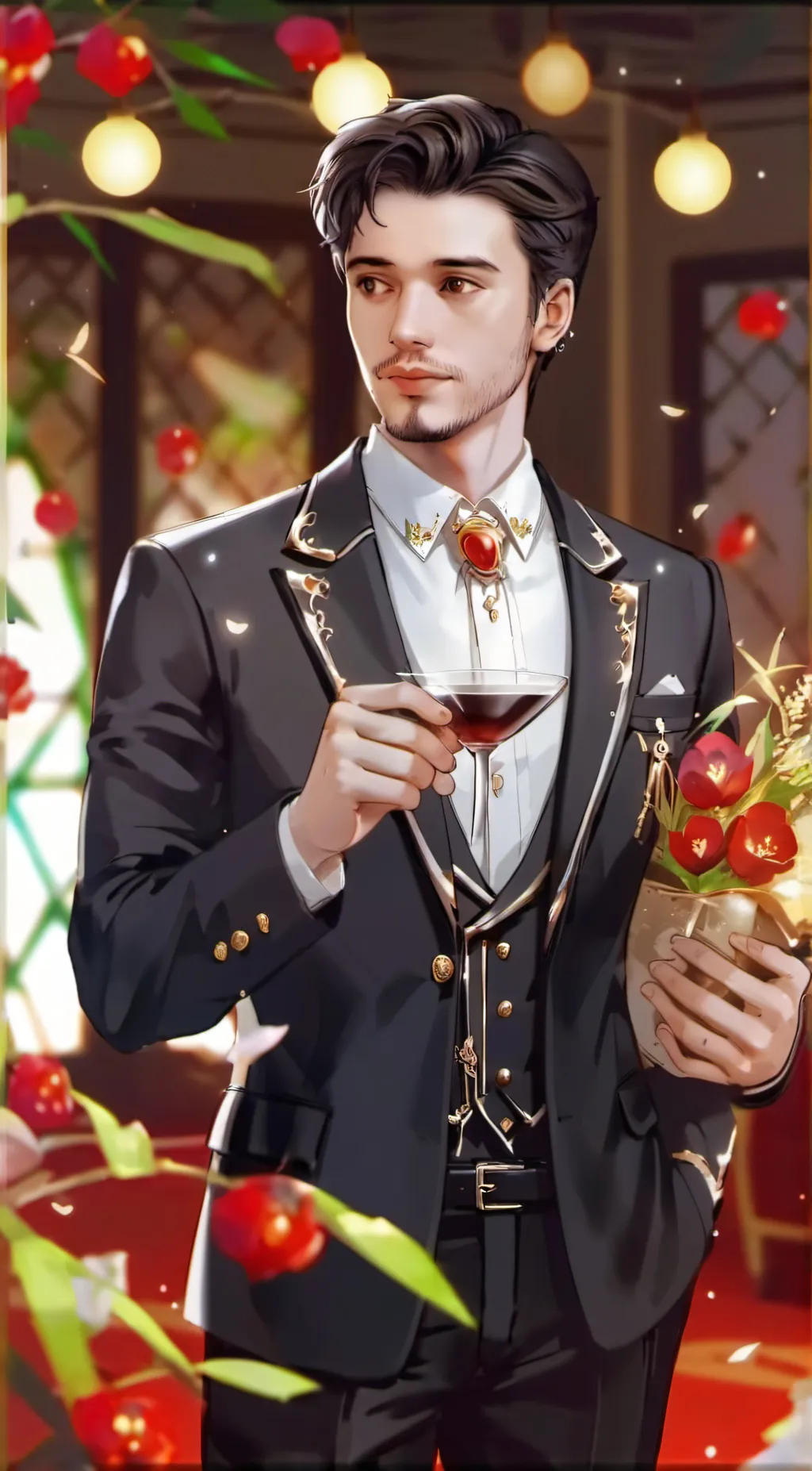 ai character: ben  background