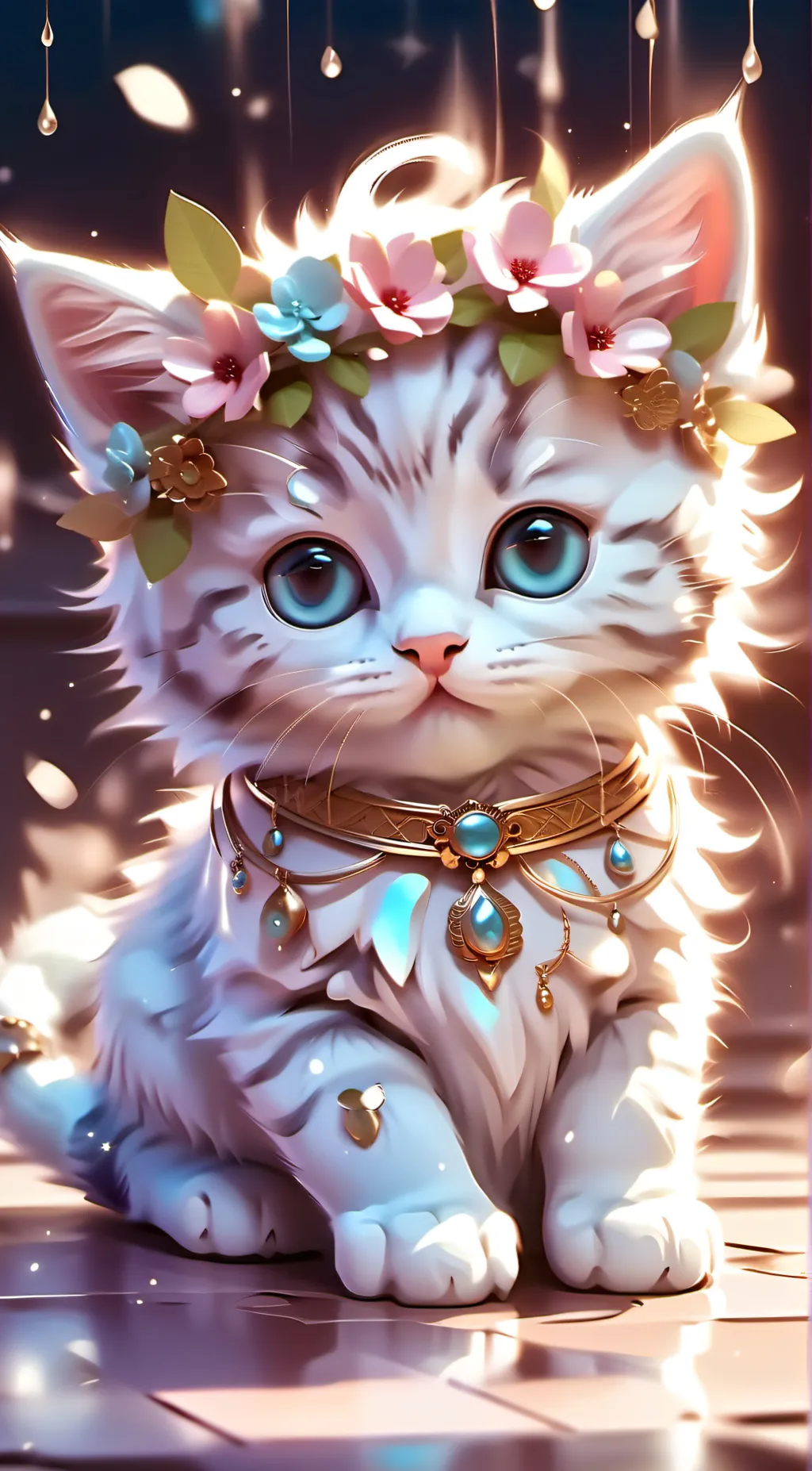 ai character: 🪷 Bēllā 🪷 background