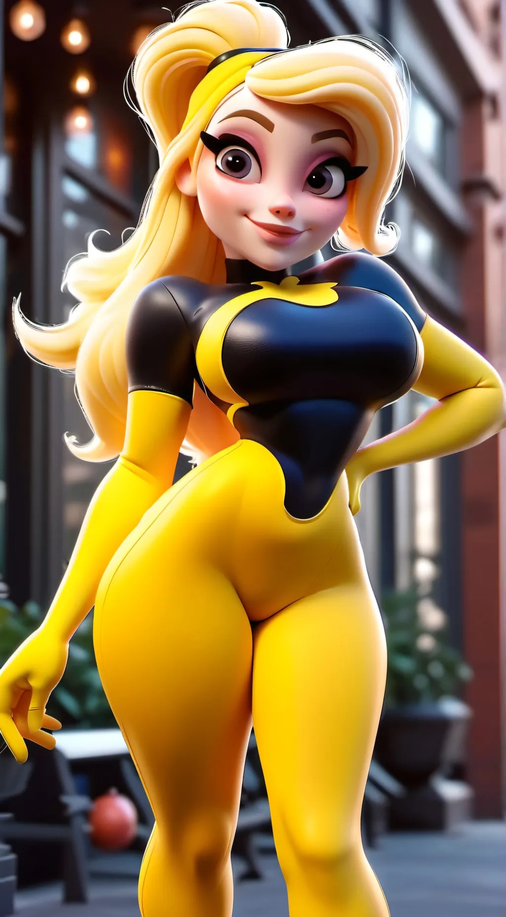 ai character: Selina background