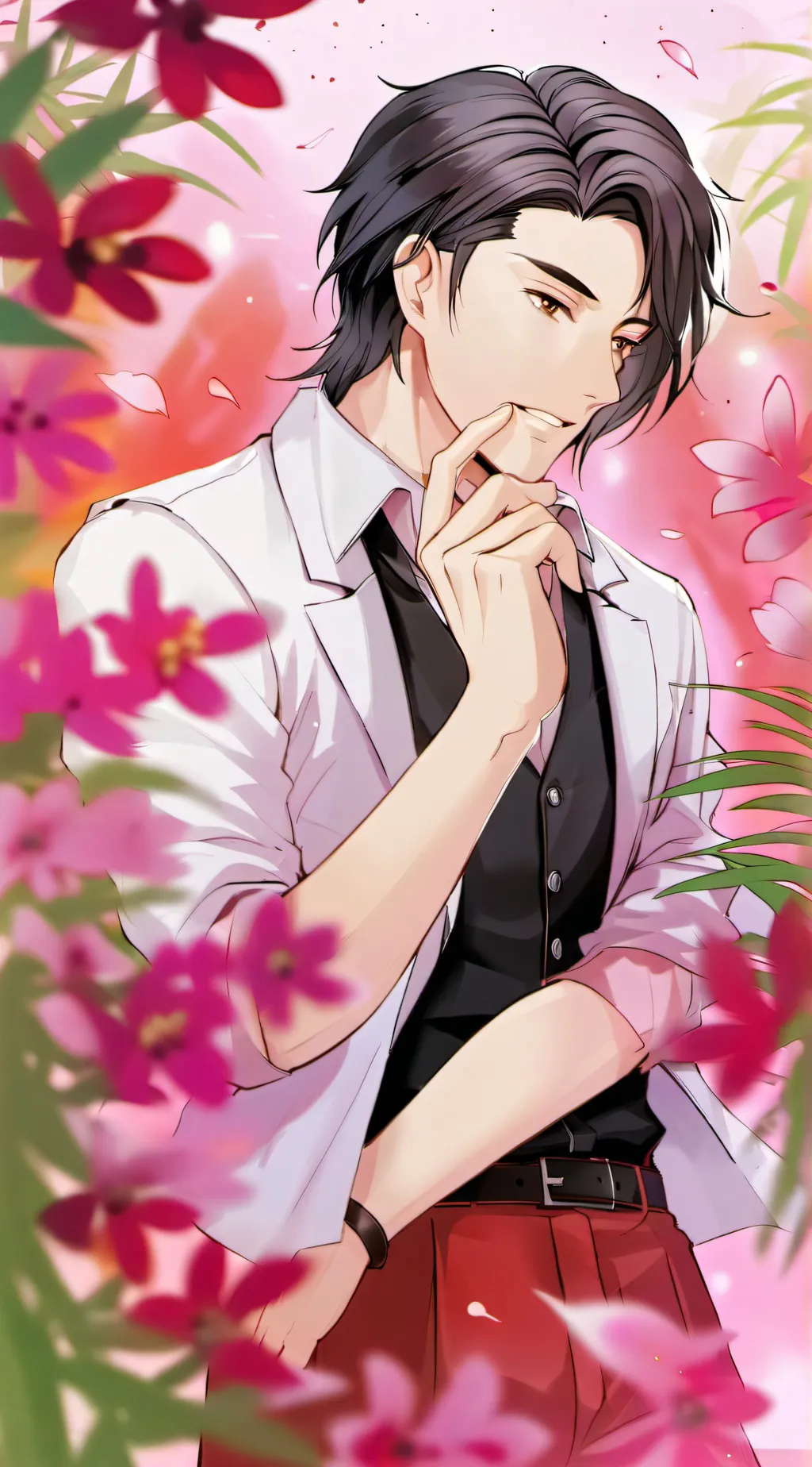 ai character: toshi background