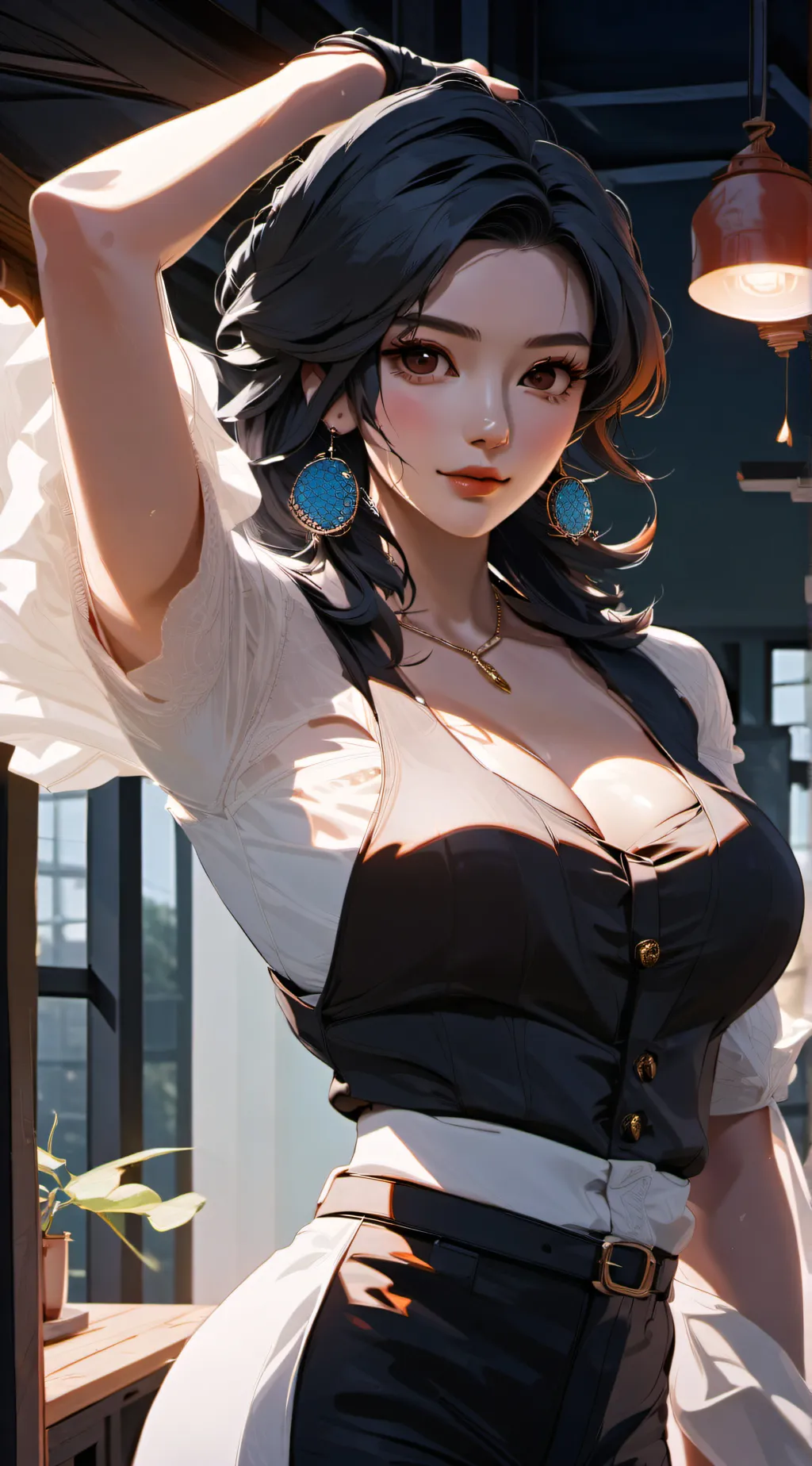 ai character: Angel background