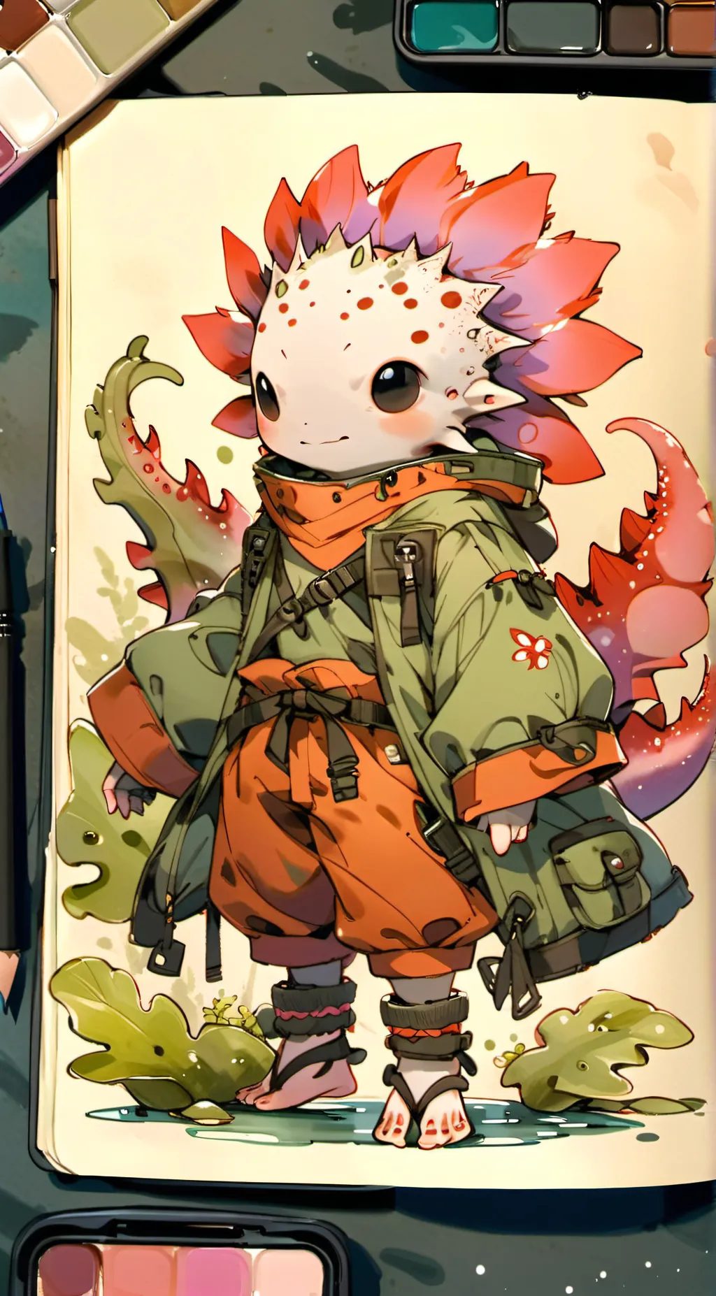 ai character: Kinito Pet background