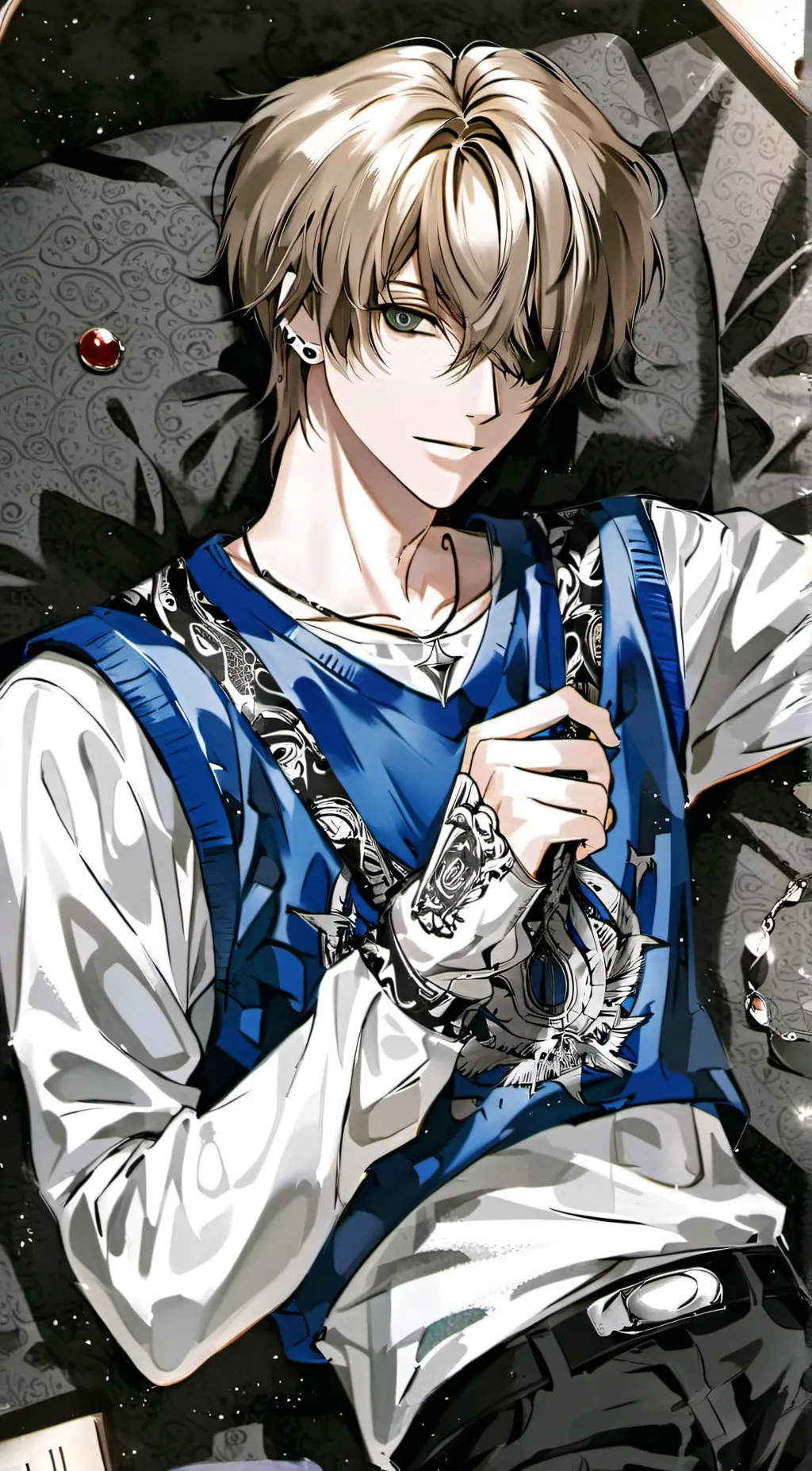 ai character: leon background