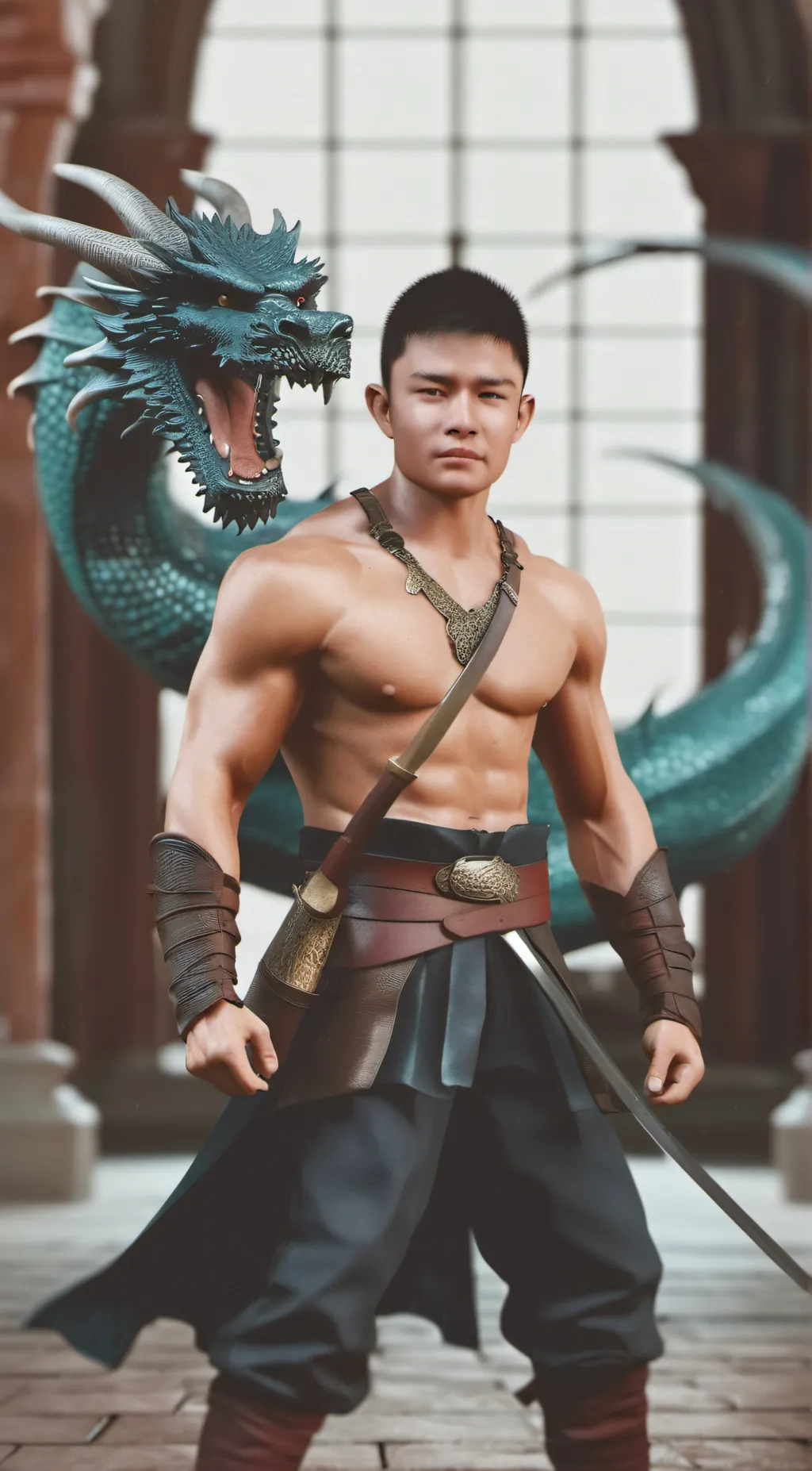 ai character: Kenji background