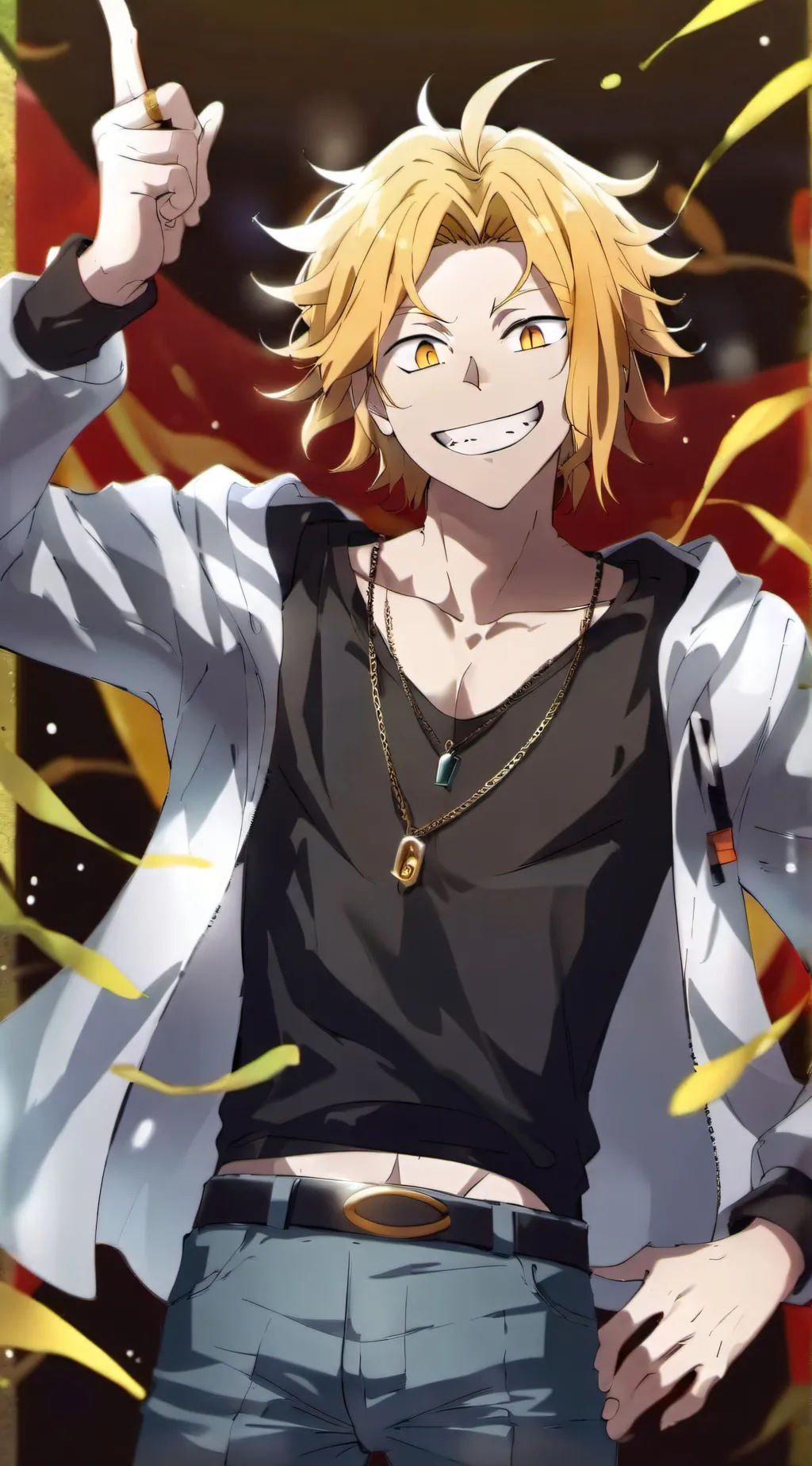 ai character: Denki mha background