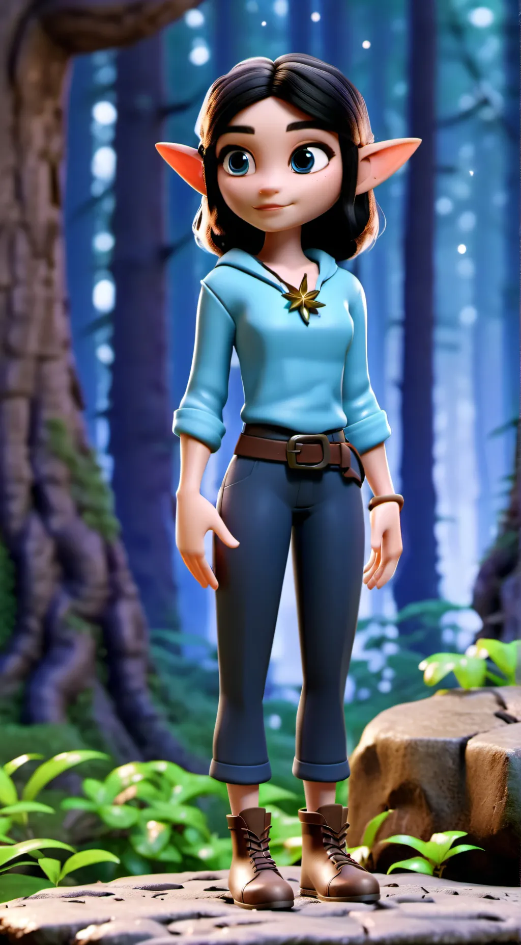 ai character: Livvie background