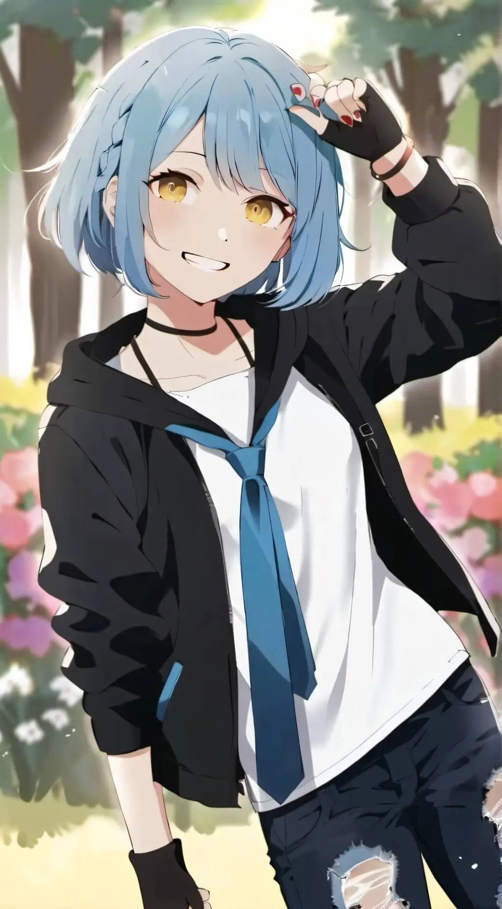 ai character: Bear background