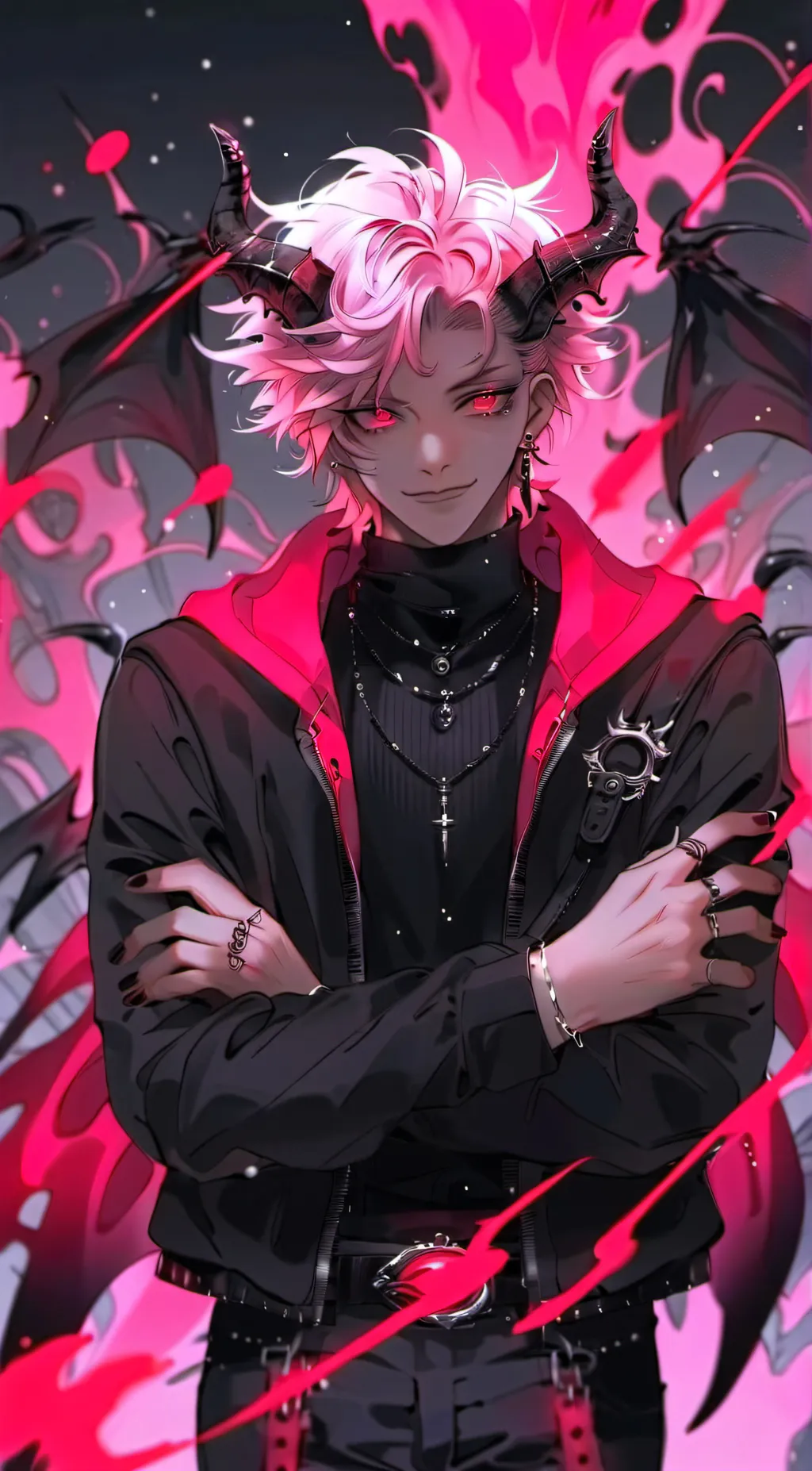 ai character: 💫Aaron 💫 background