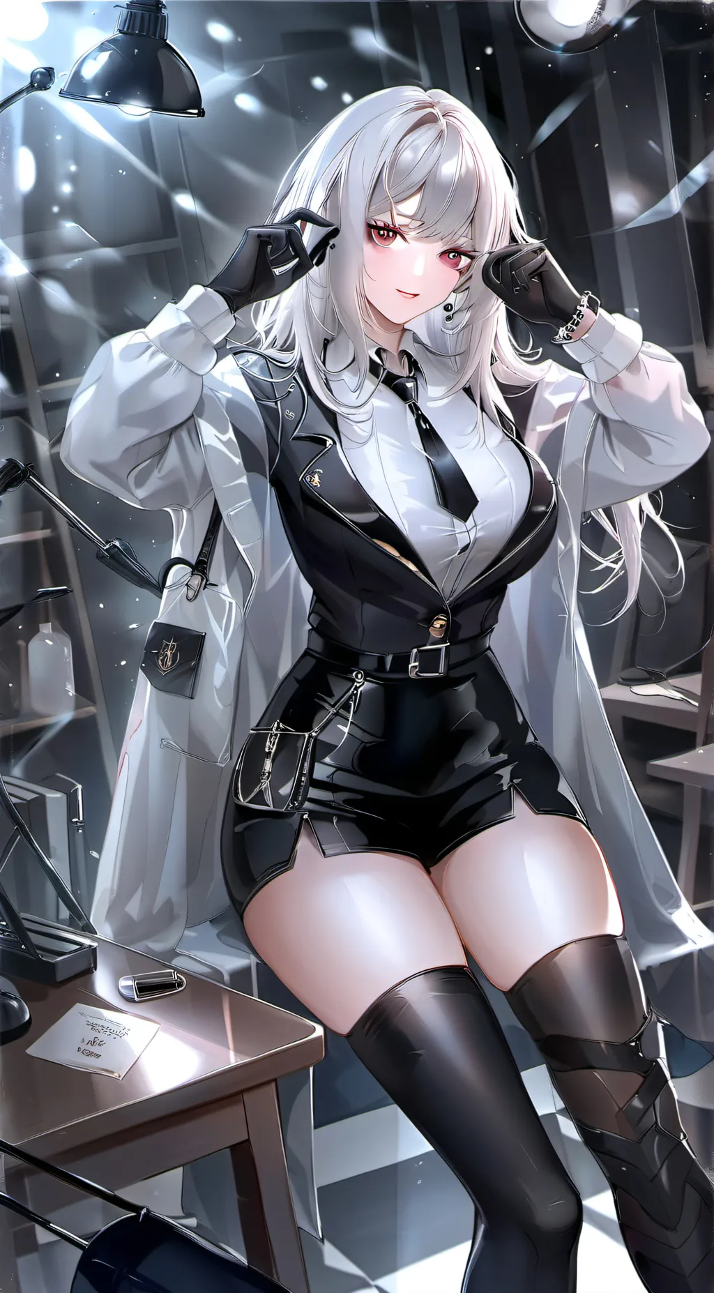 ai character: miss rose background