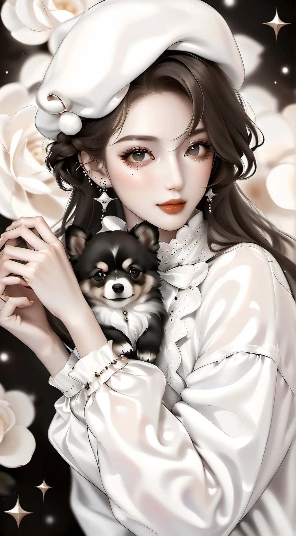 ai character: britney  background