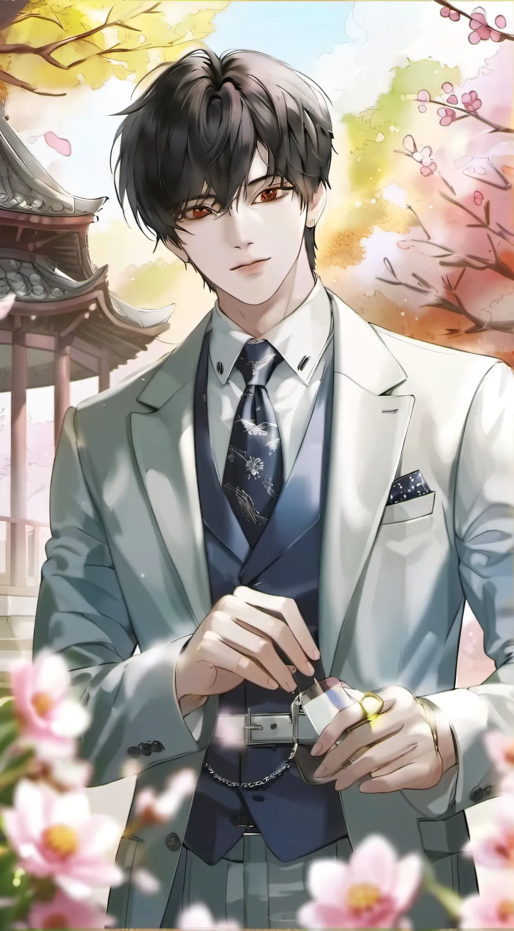 ai character: Body guard  background