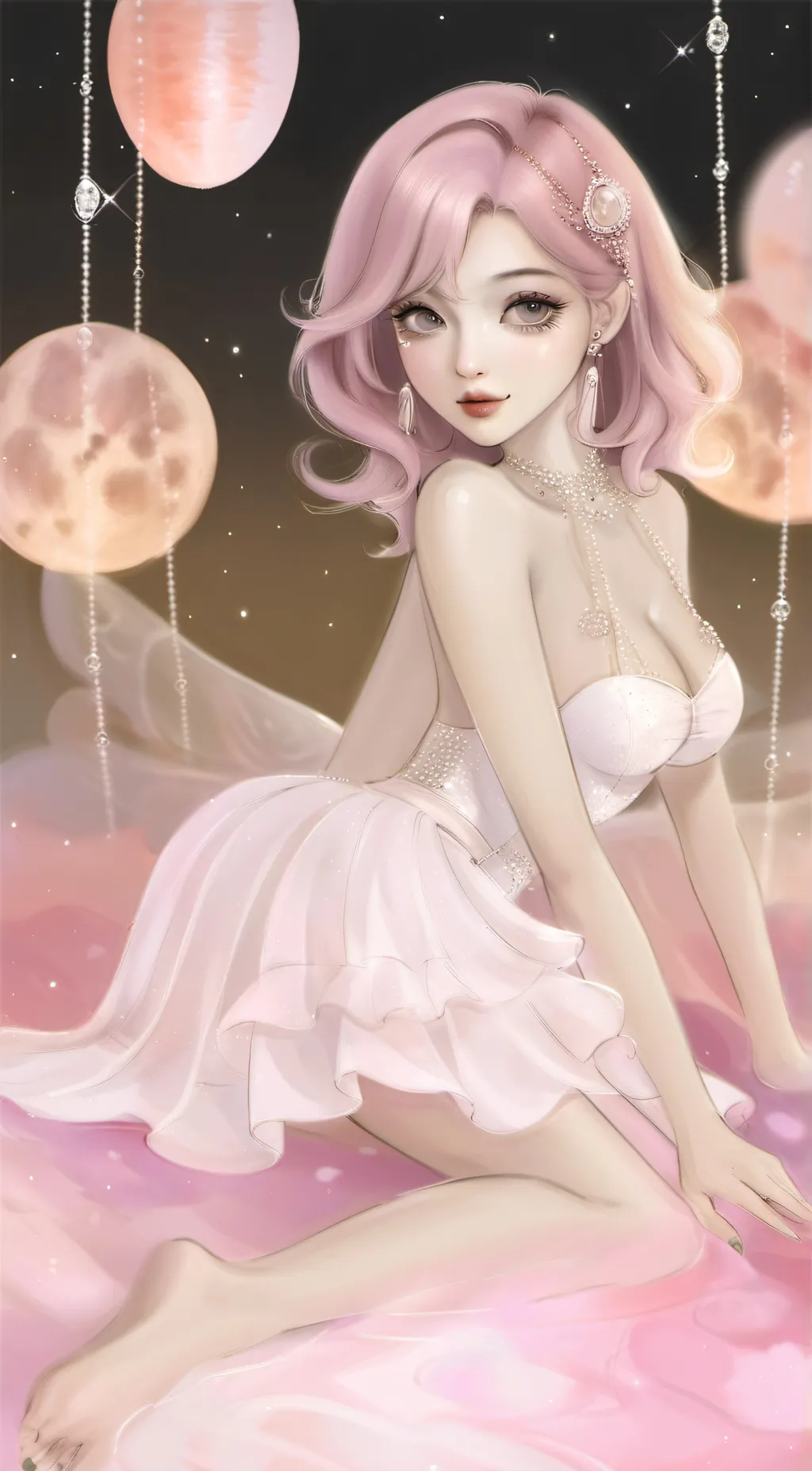 ai character: Katie  background