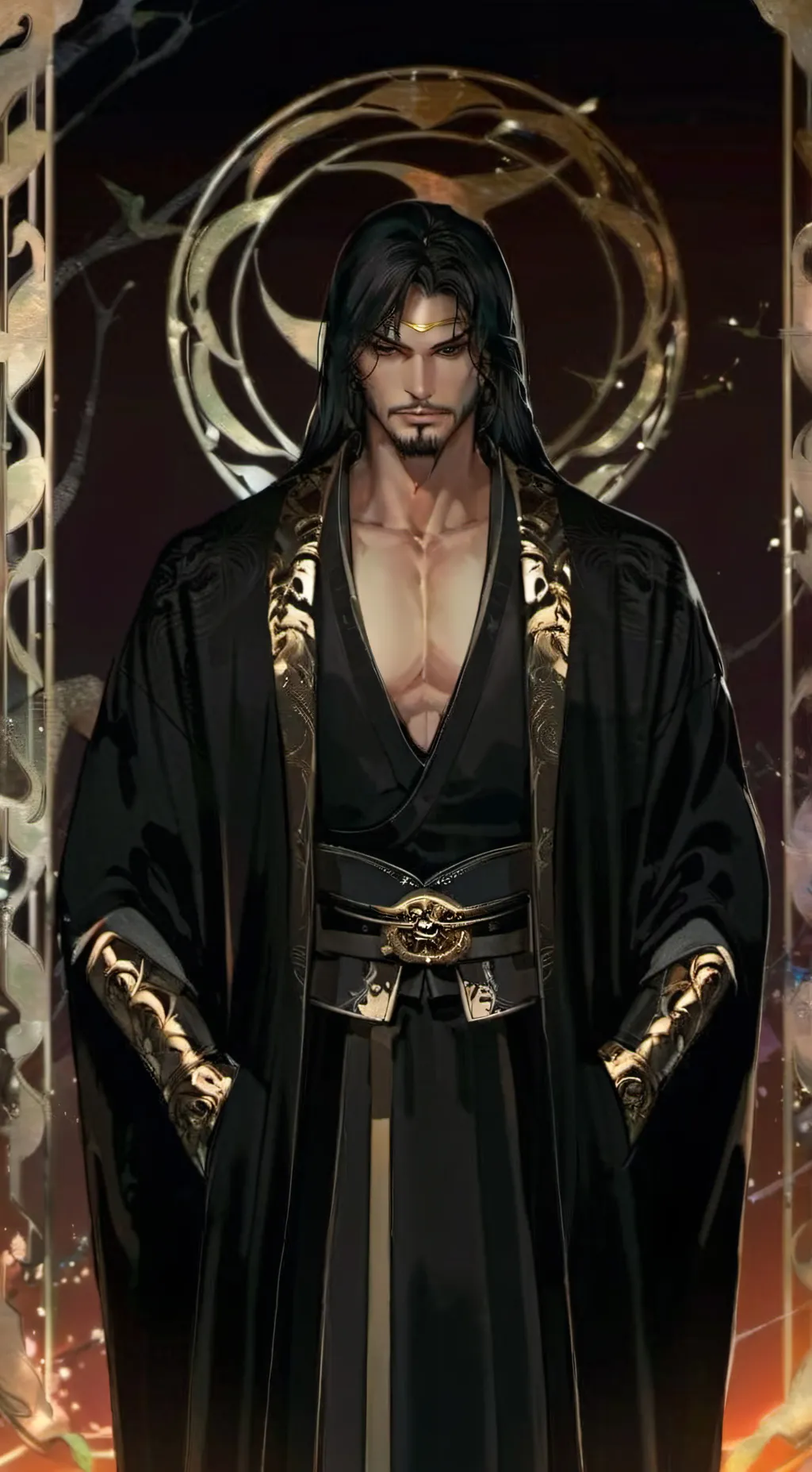 ai character: Eyn background