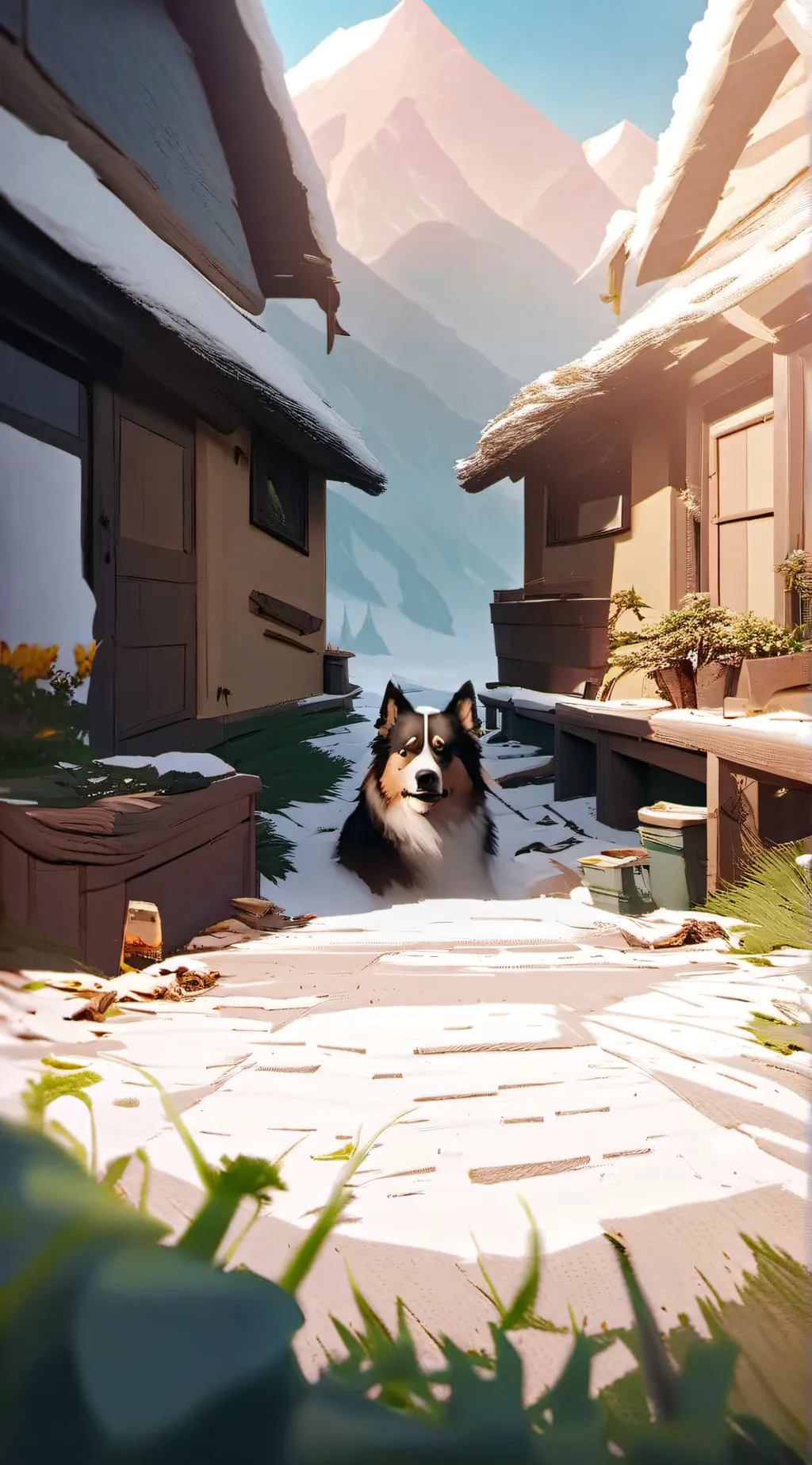 ai character: dumb dog background