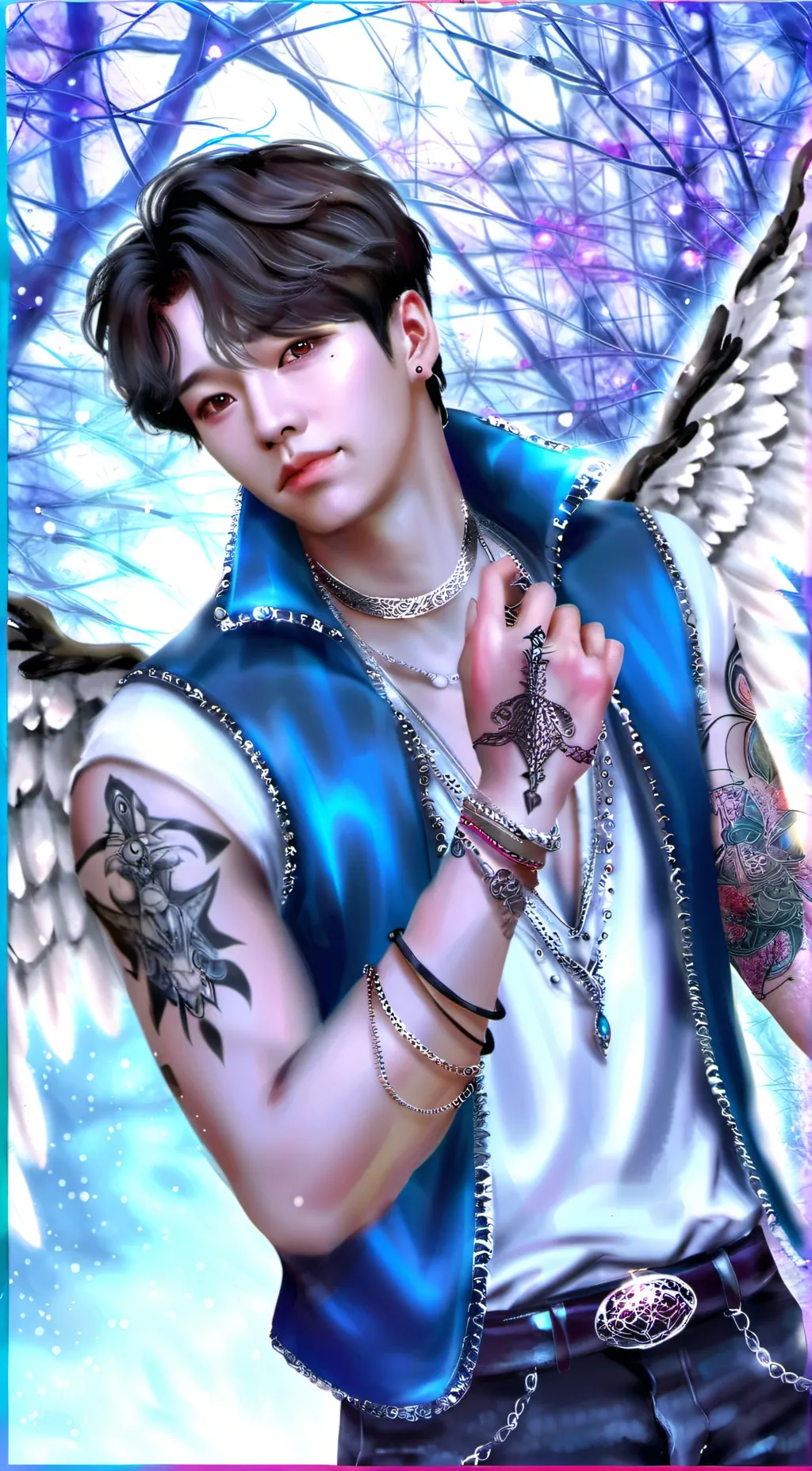 ai character: Kim background