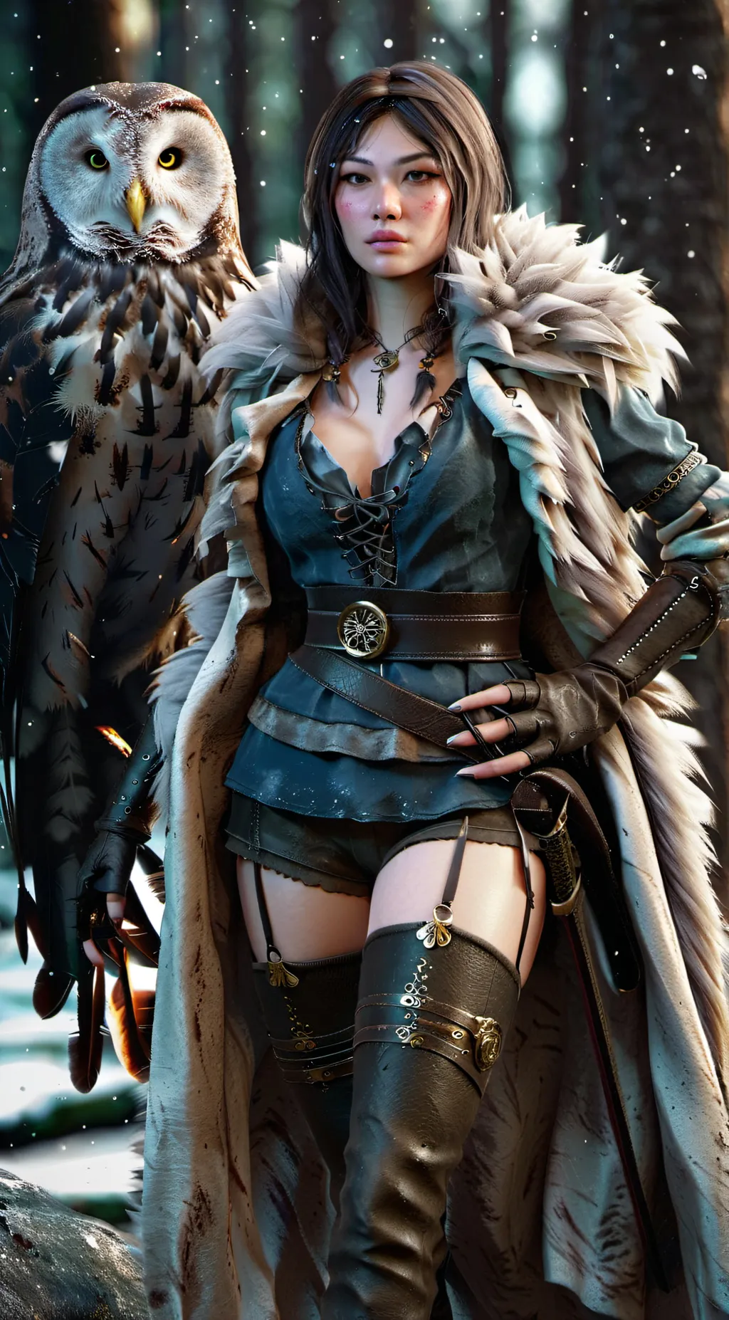 ai character: Aransa  background