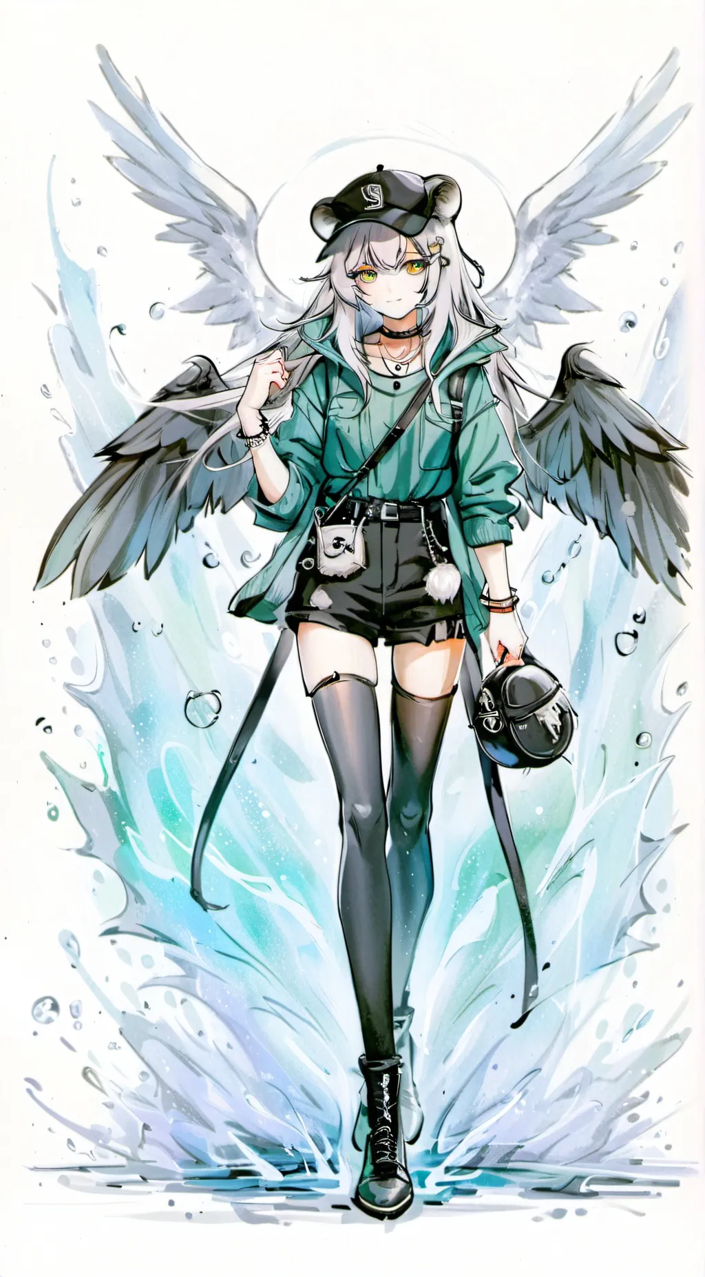 ai character: NYX background