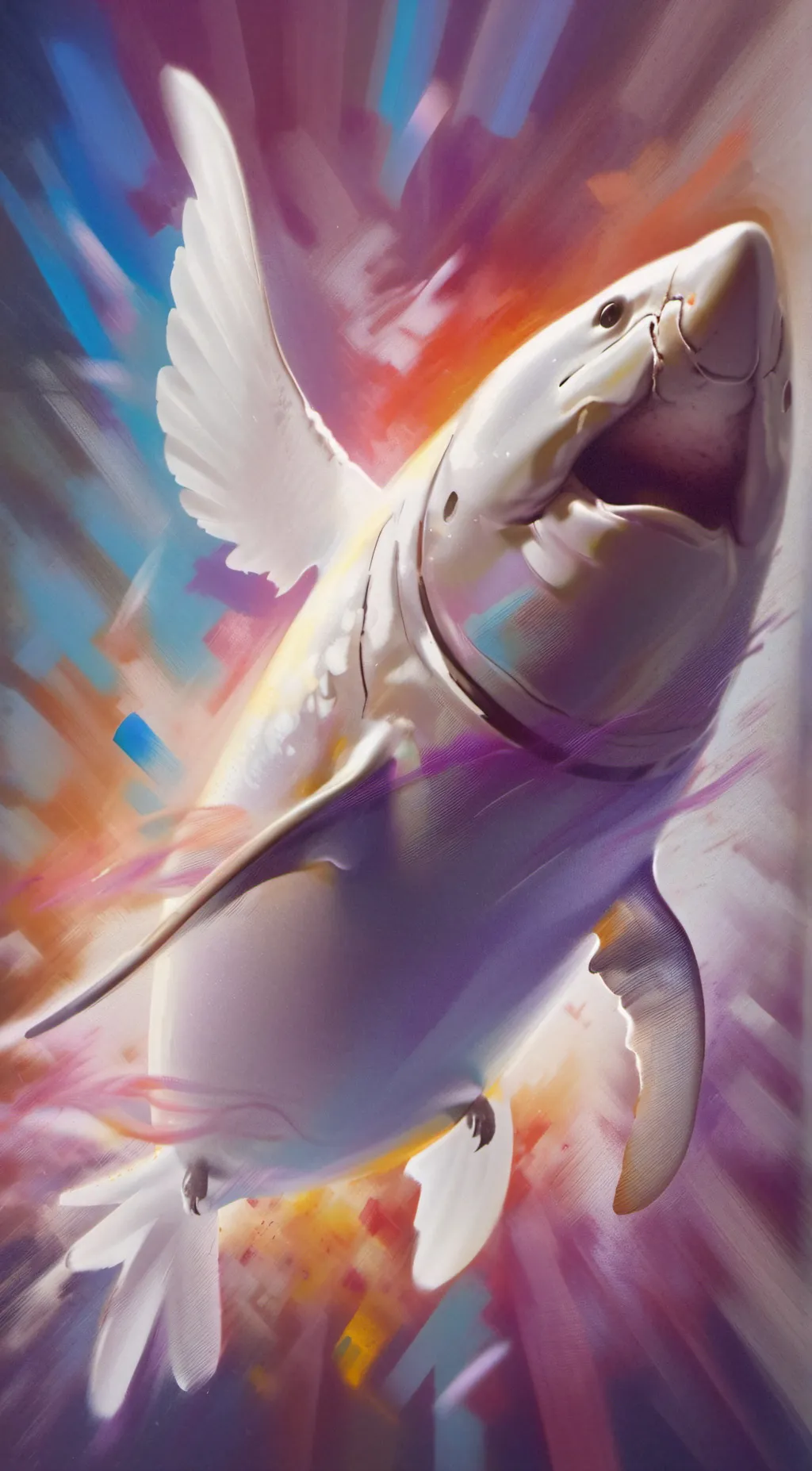 ai character: flying ding dong background