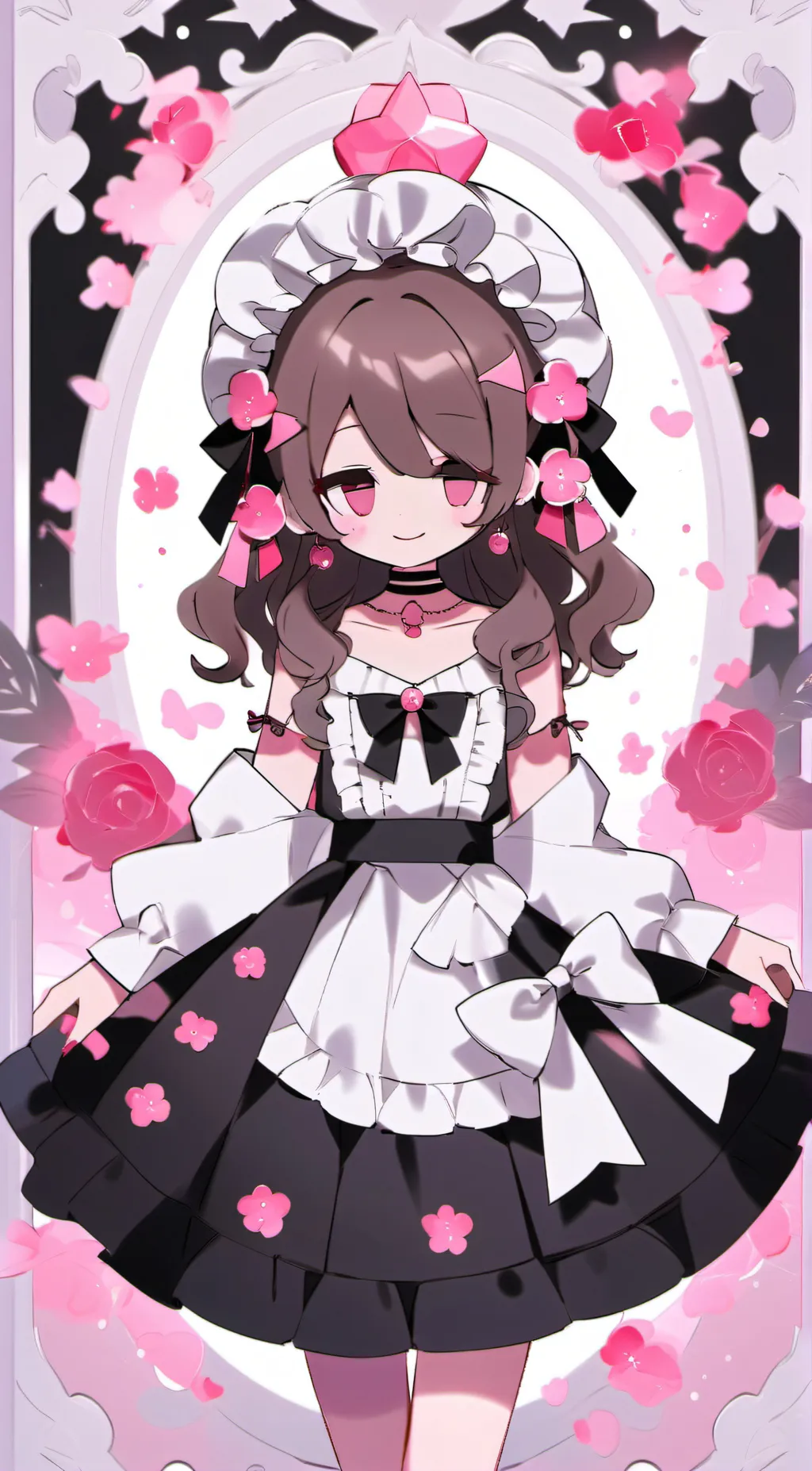 ai character: Gf x Sky background