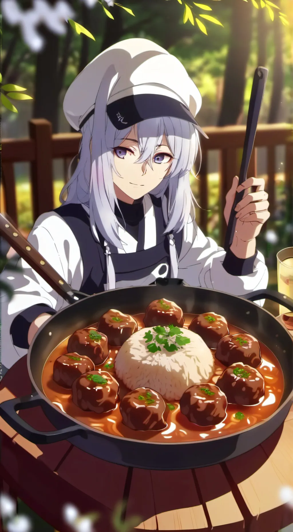 ai character: Lyra background