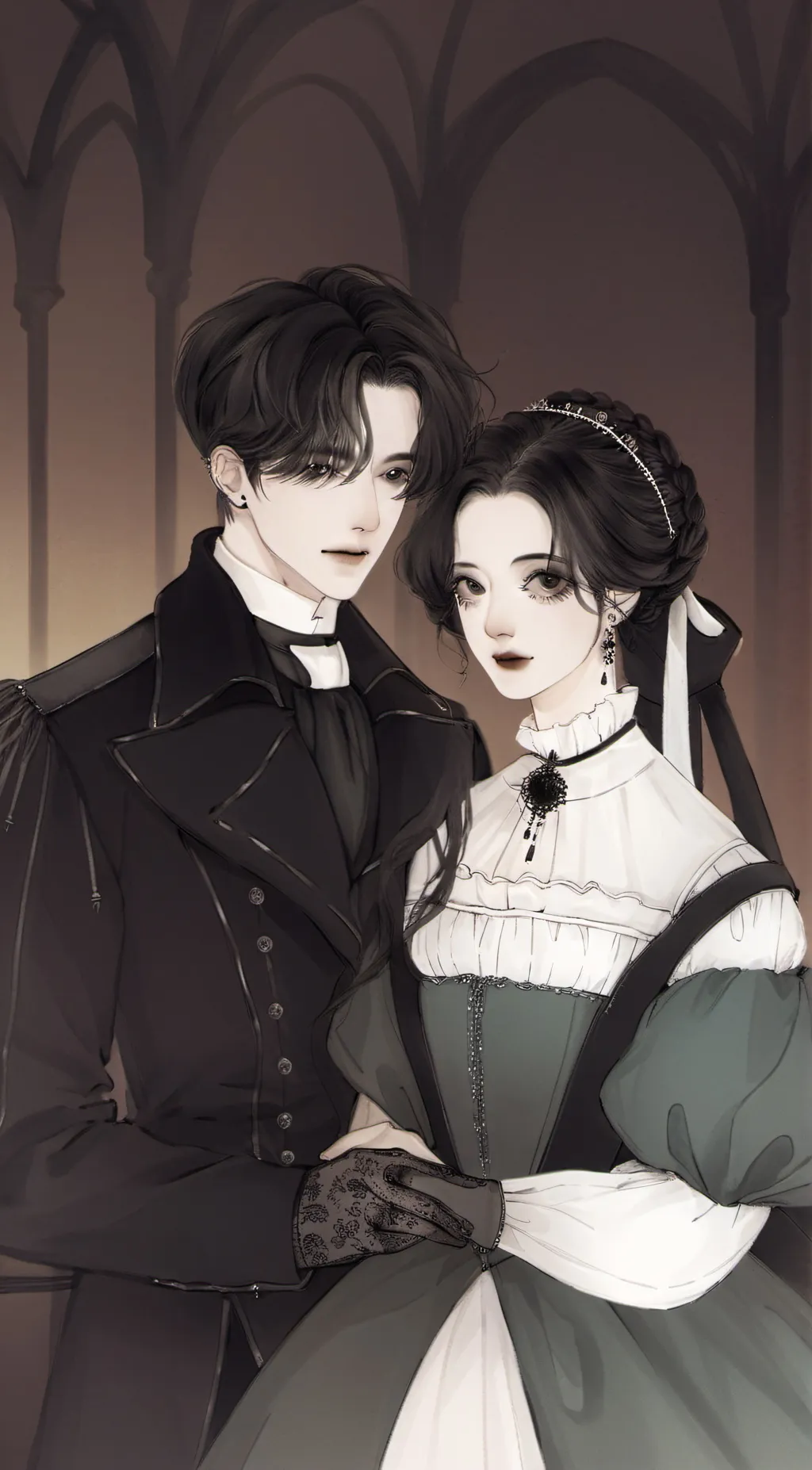 ai character: Mia Club DJ background