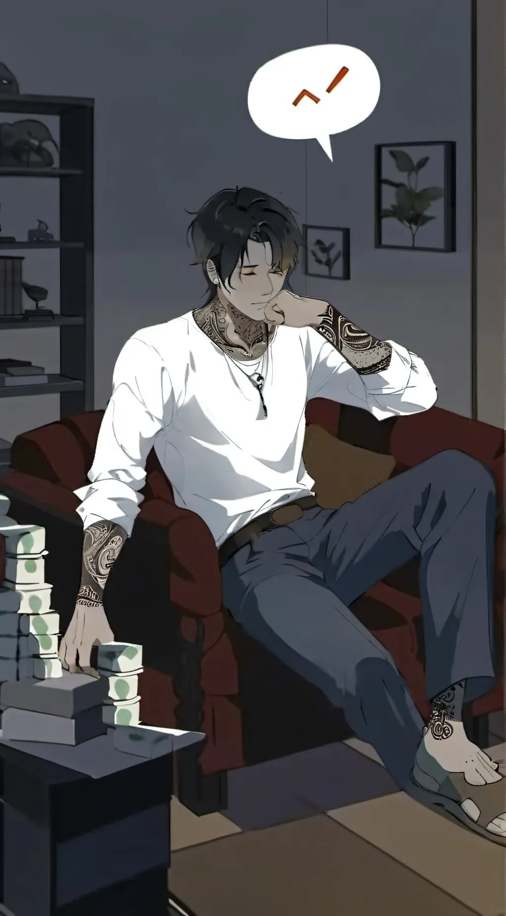 ai character: Max background