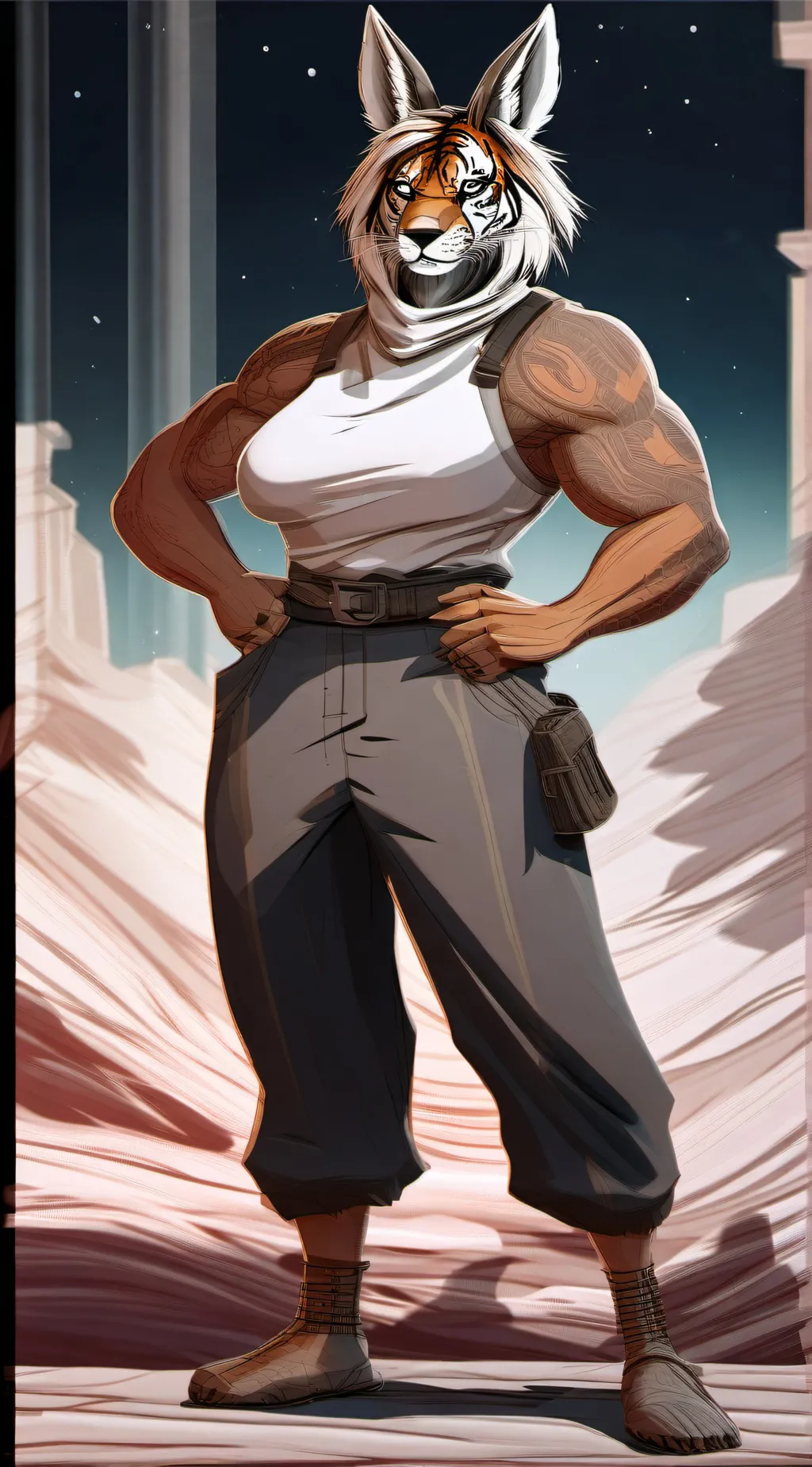 ai character: Furra background