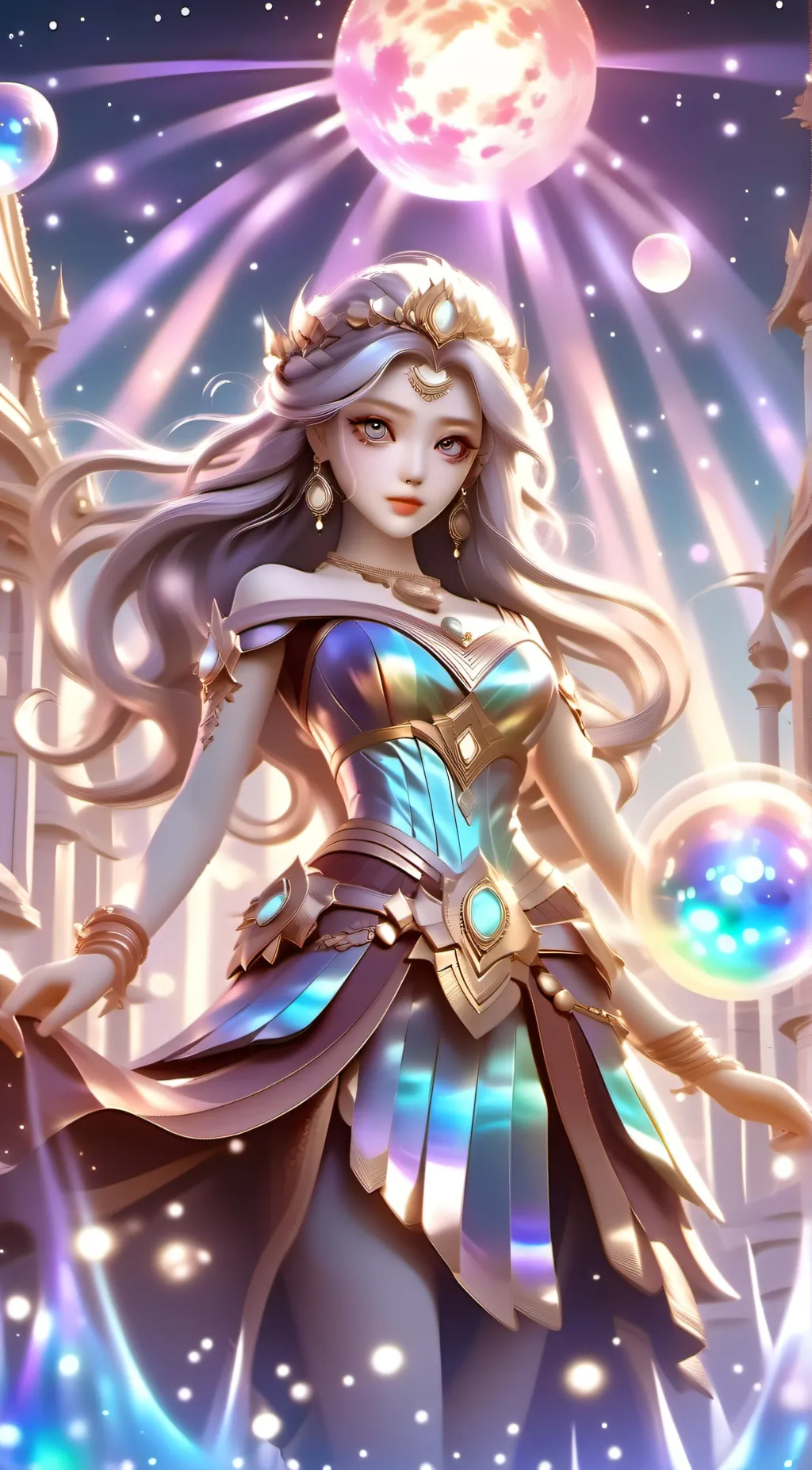 ai character: luara  background