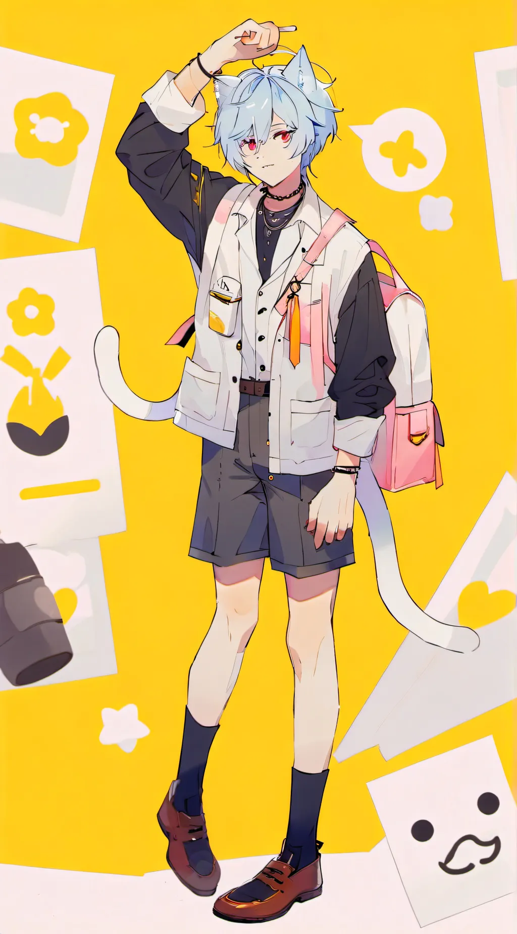 ai character: levi background