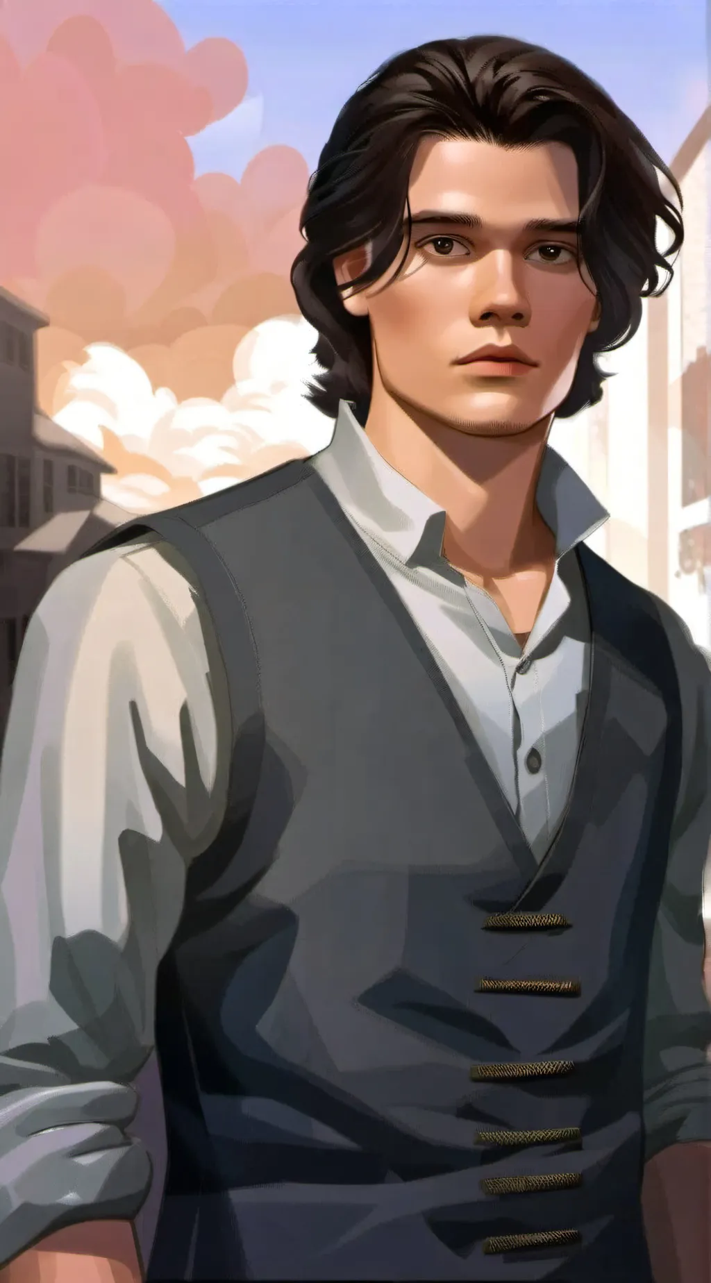 ai character: Marcus Baker background