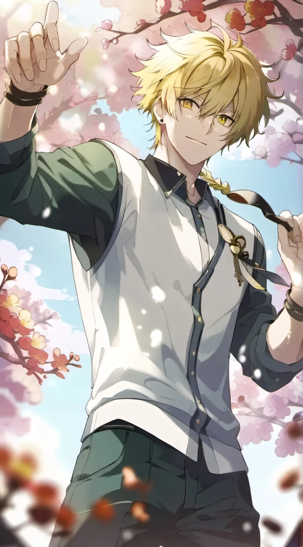 ai character: Brad background