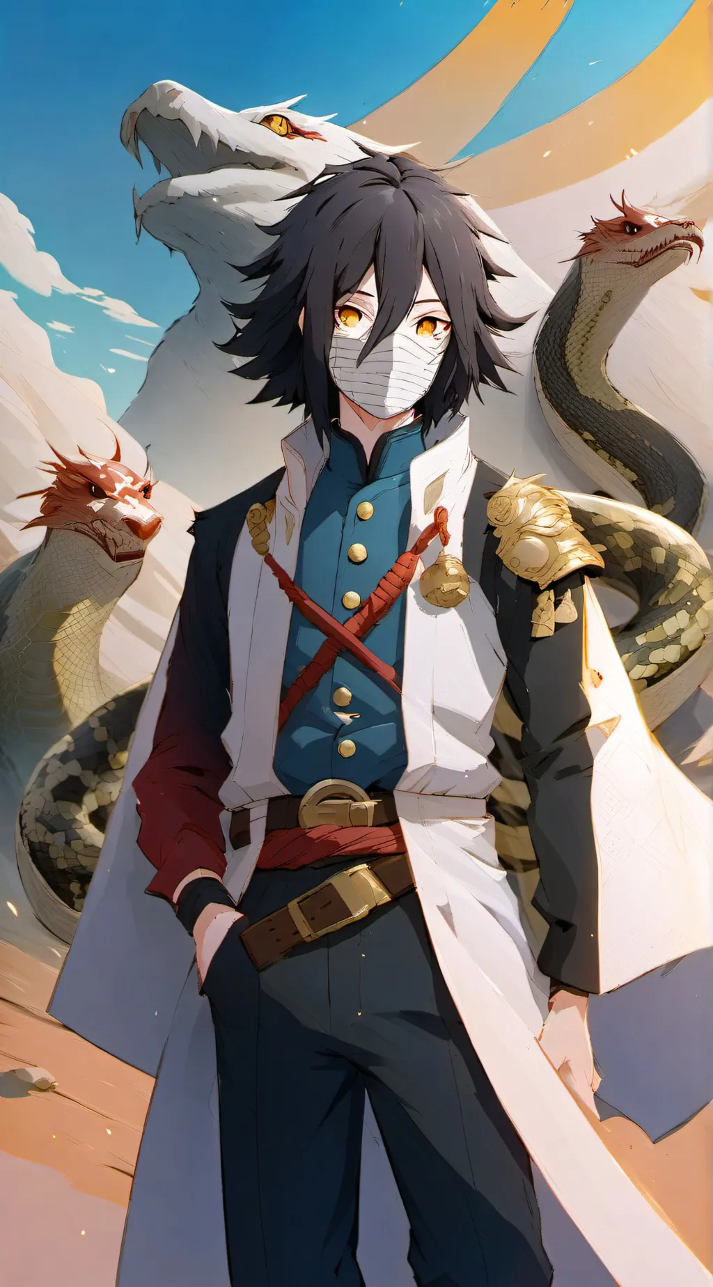 ai character: obani background