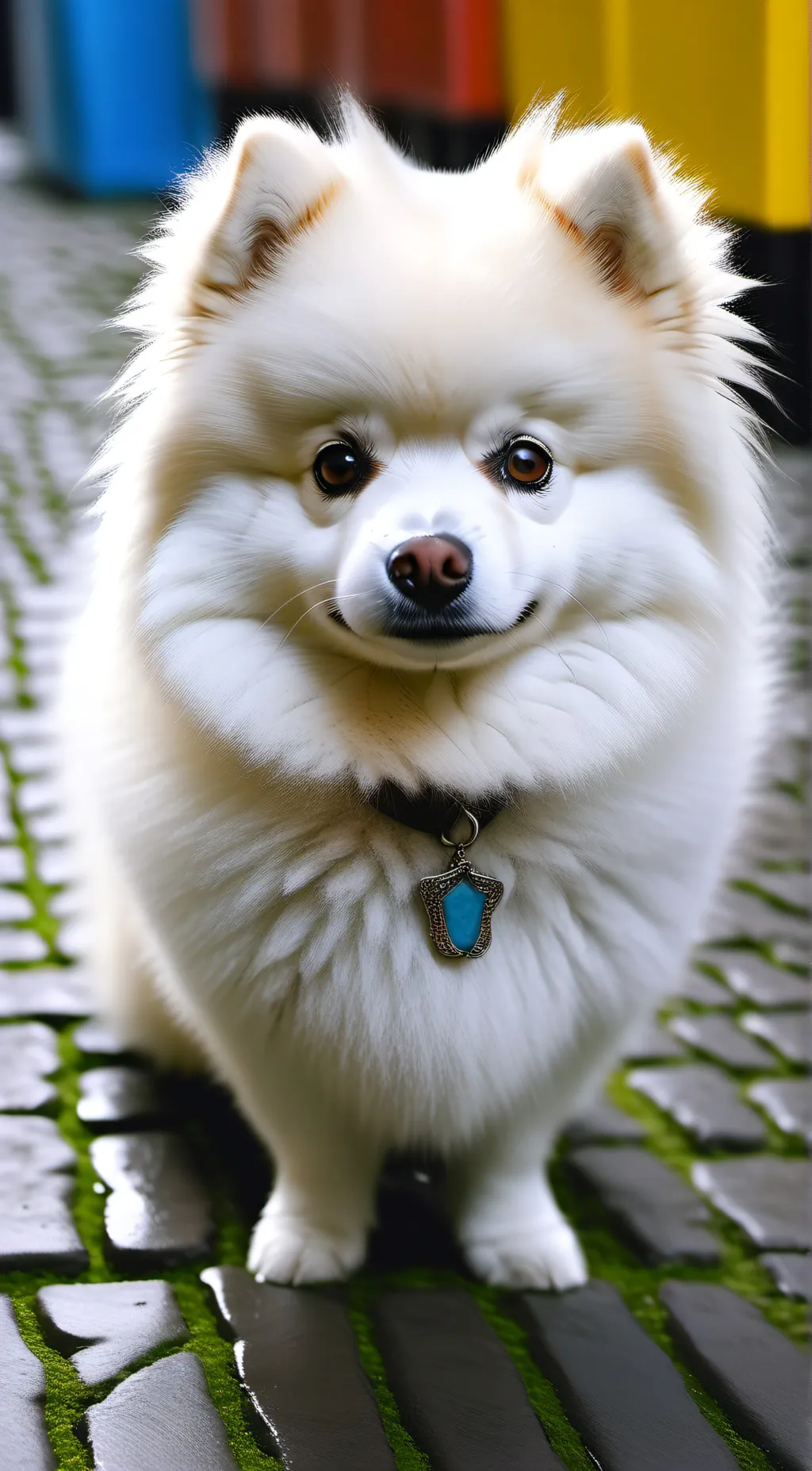 ai character: Pomni /pom Pom  background