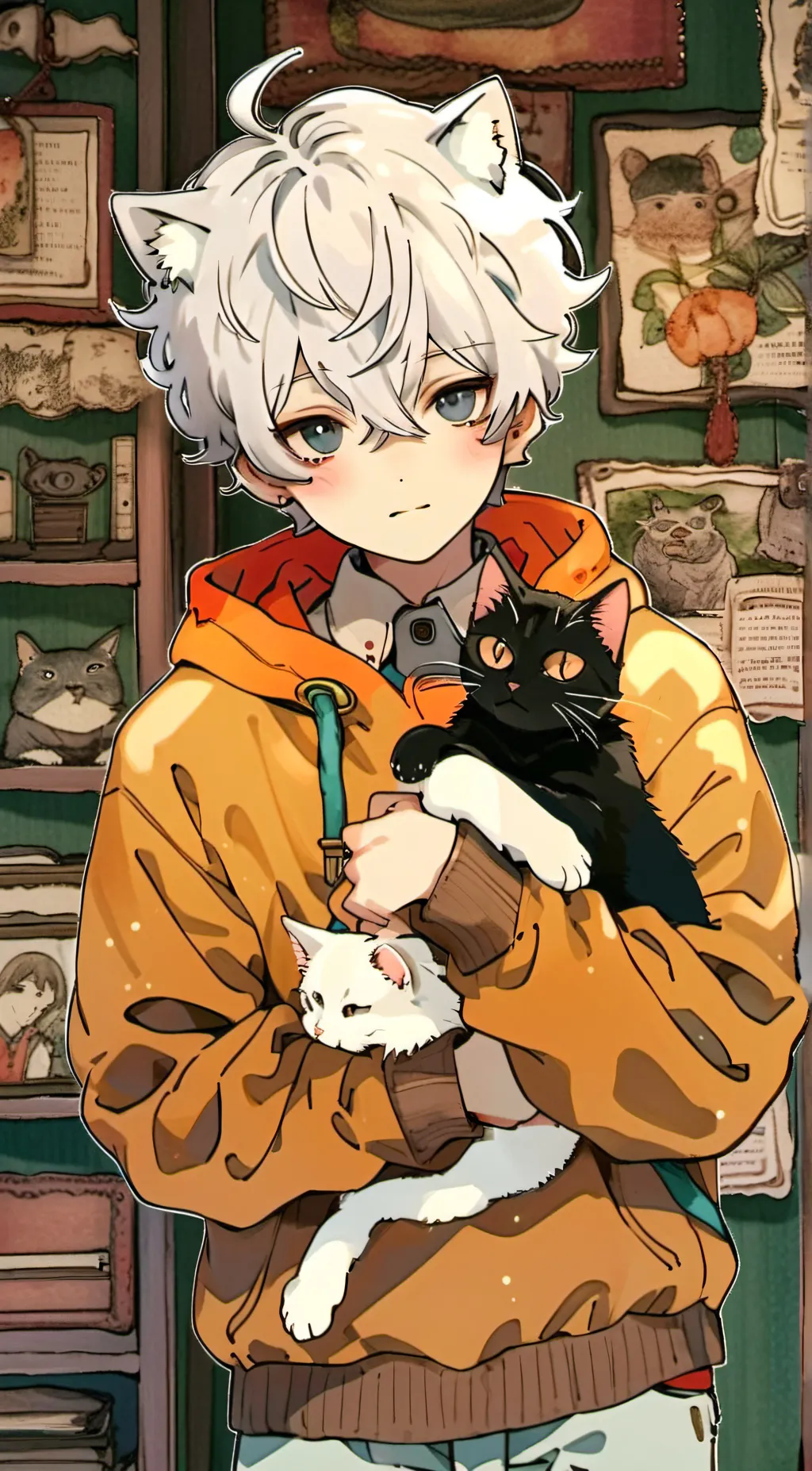 ai character: Senz background