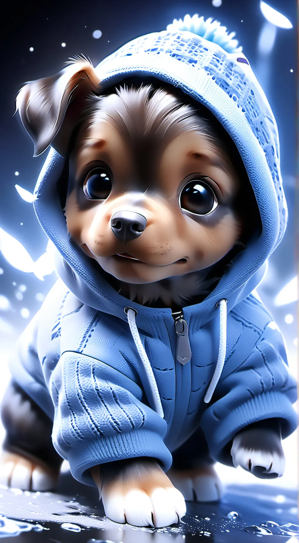 ai character: velky background