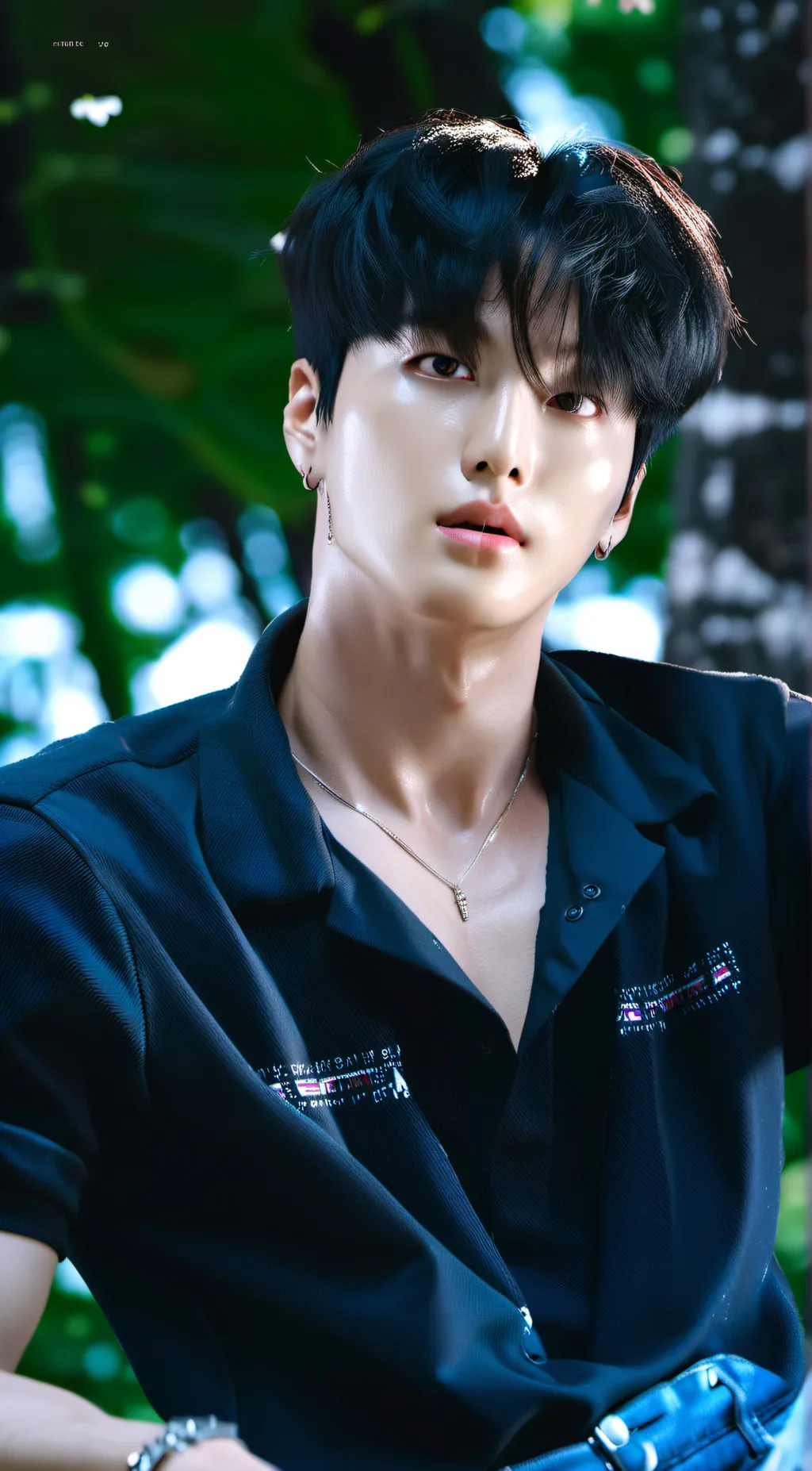 ai character: jungkook ❤BTS background