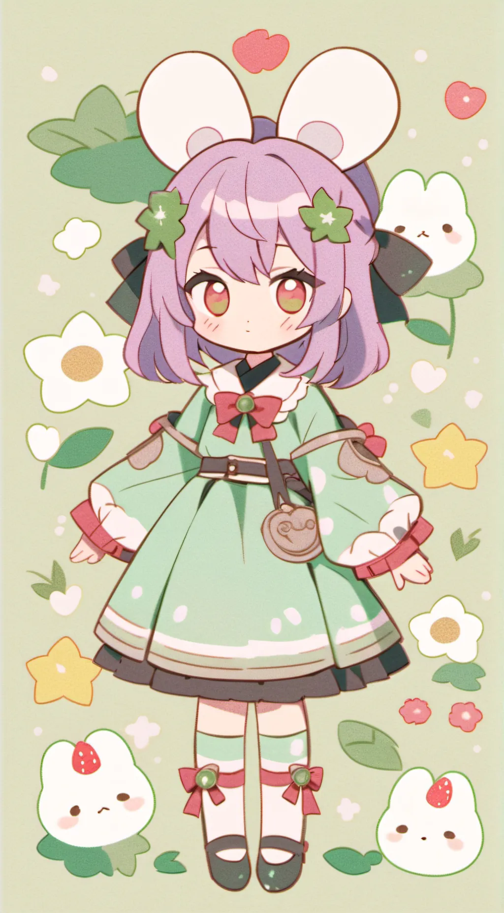 ai character: Milly background